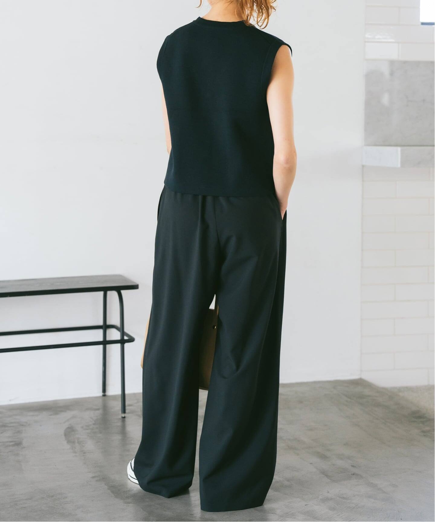 バルキーヤーンミラノリブニットベスト（ベスト）｜Spick and