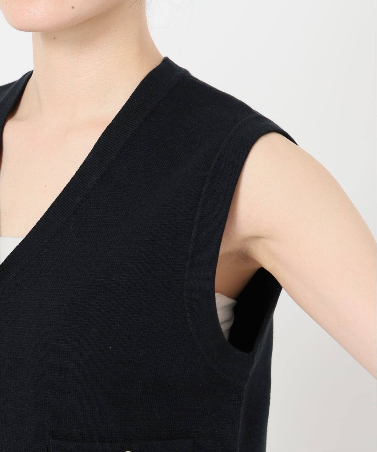 Spick & Span 美品 バルキーヤーンミラノリブニットベスト バルキーヤーンミラノリブニットベスト（ベスト）｜Spick & Span