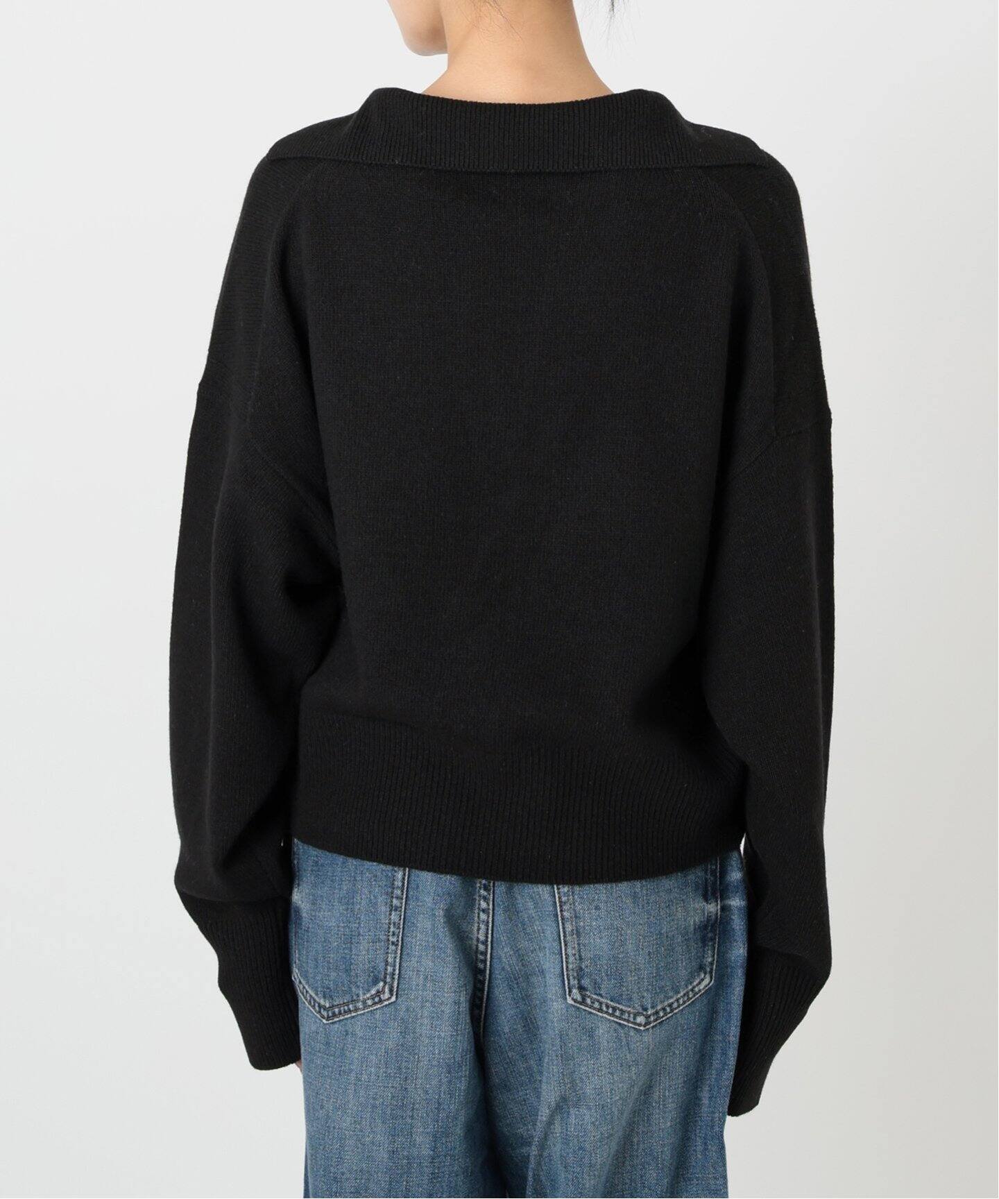 ウール混ポロシャツプルオーバー（ニット／セーター）｜Spick and Span