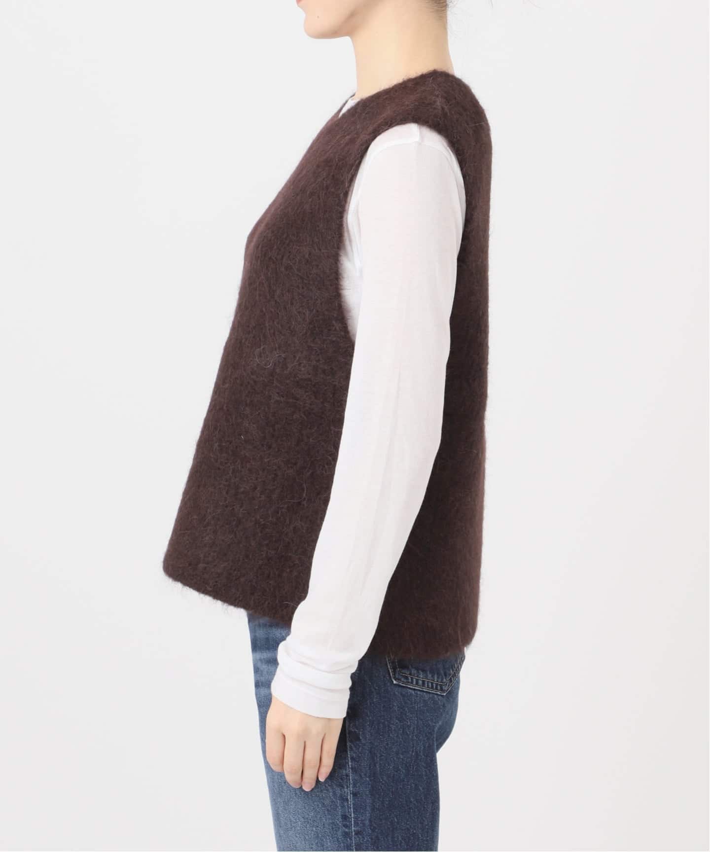 アルパカ混ニットベスト（ベスト）｜Spick and Span（スピック