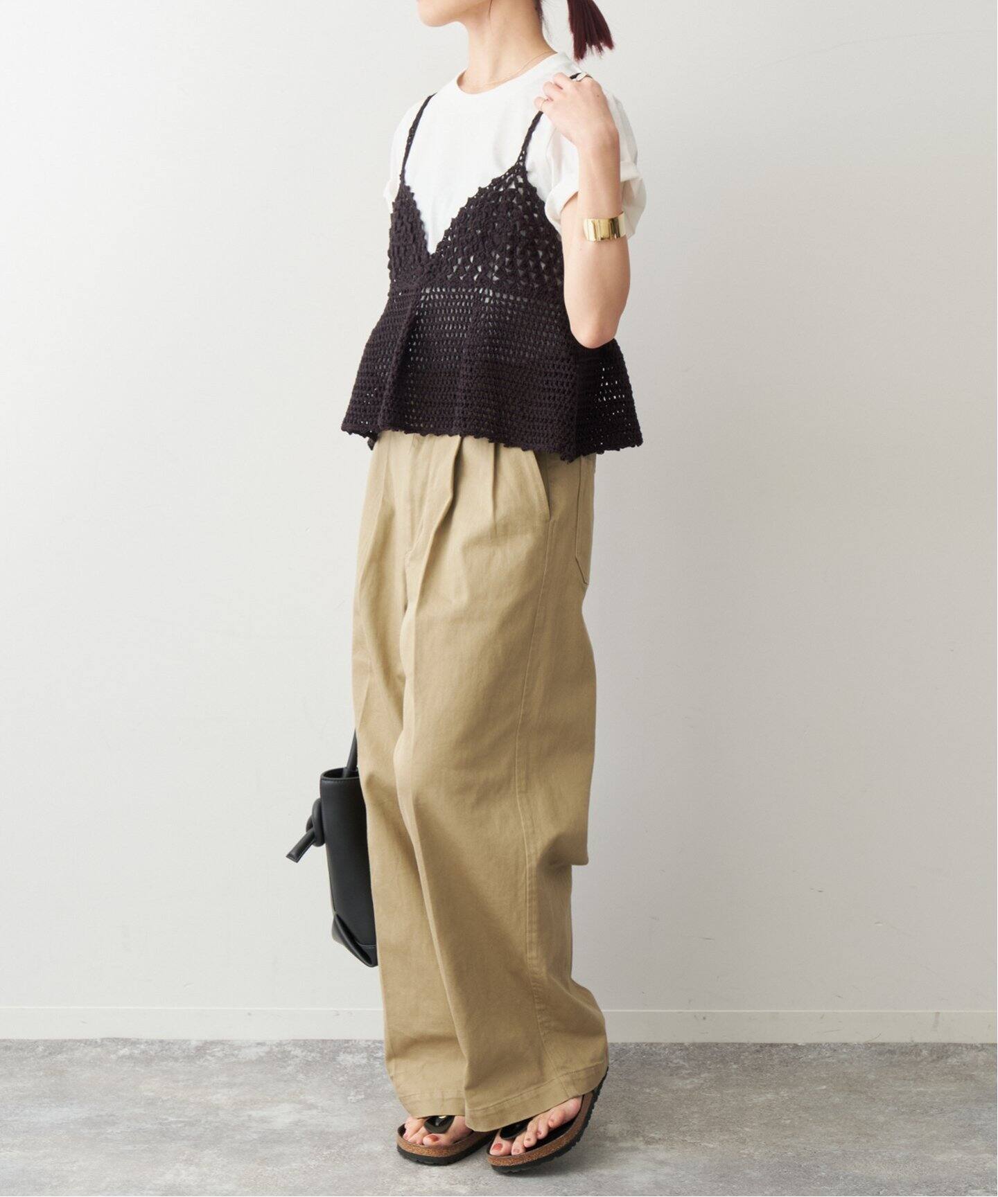 Spick＆Span キャミソール 「WEB限定追加3」クロシェニット