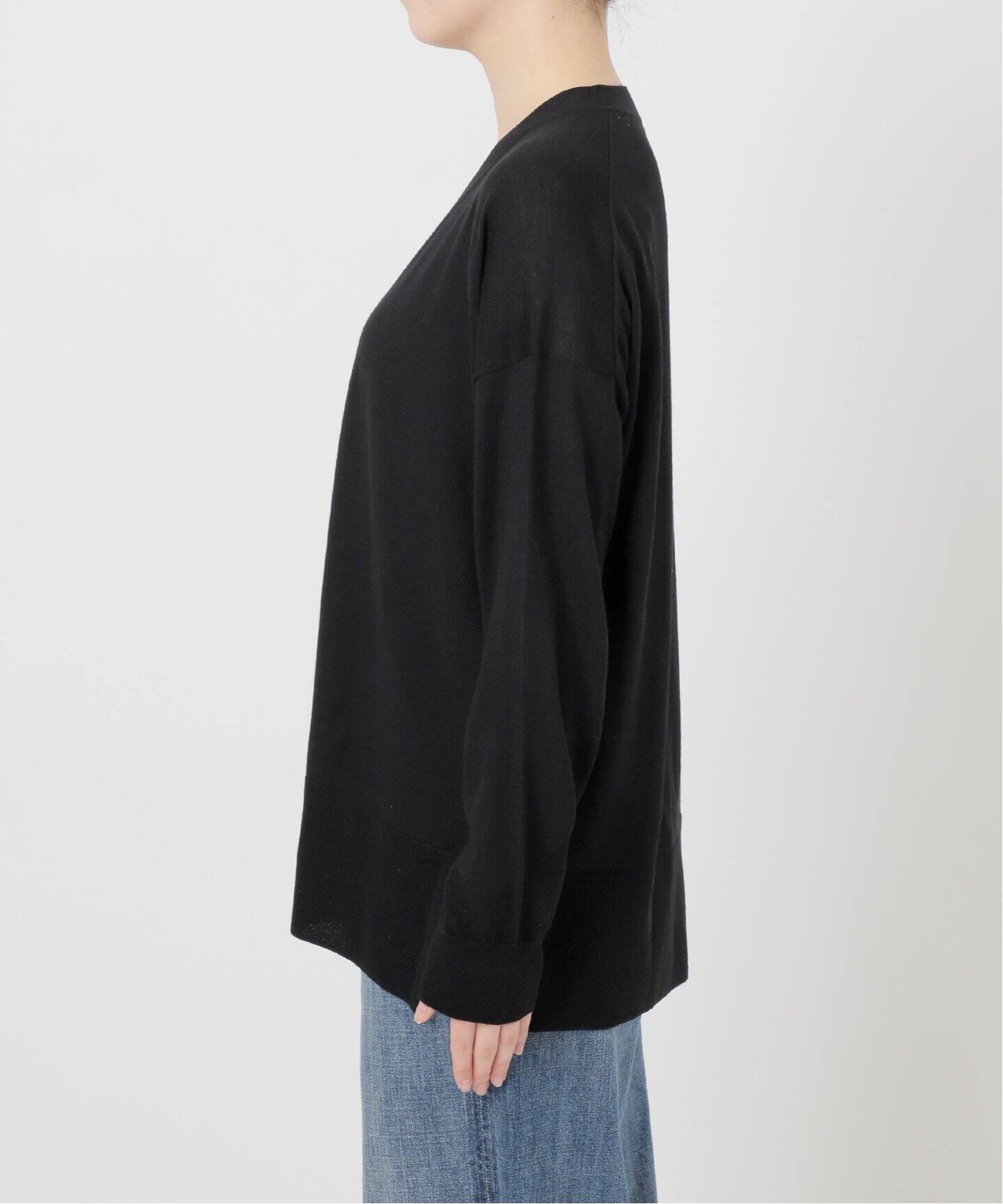 18Gカーディガン Spick & Span（スピックアンドスパン）の「18G Vネック