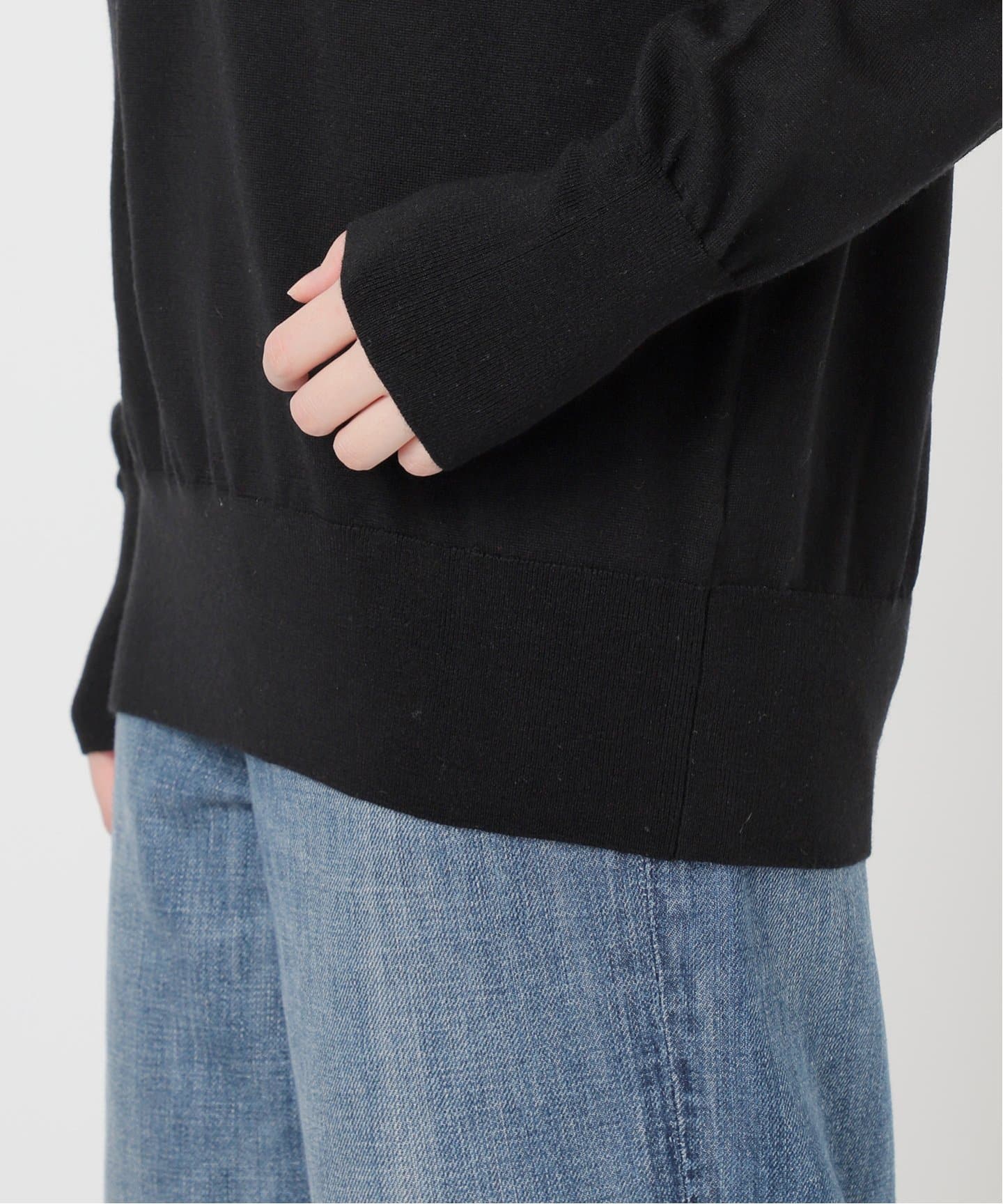 手洗い可 / 追加》18G クルーネックプルオーバー（ニット／セーター