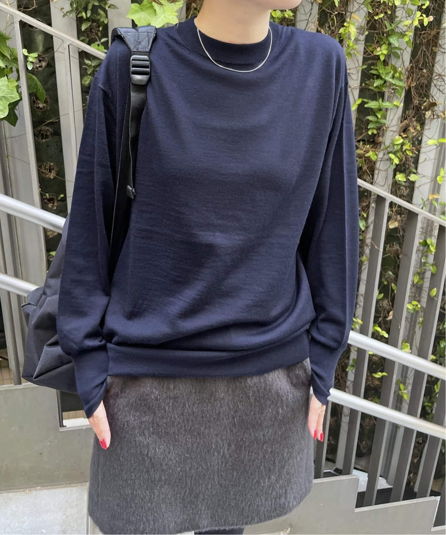 WEB限定 / 追加3》18G クルーネックプルオーバー（ニット／セーター