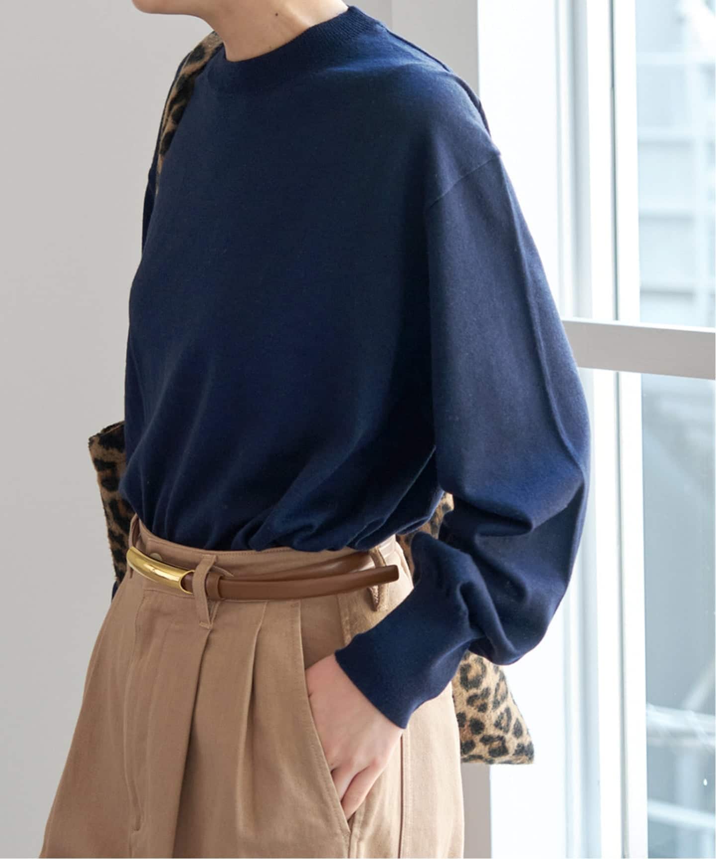 WEB限定 / 追加3》18G クルーネックプルオーバー（ニット／セーター