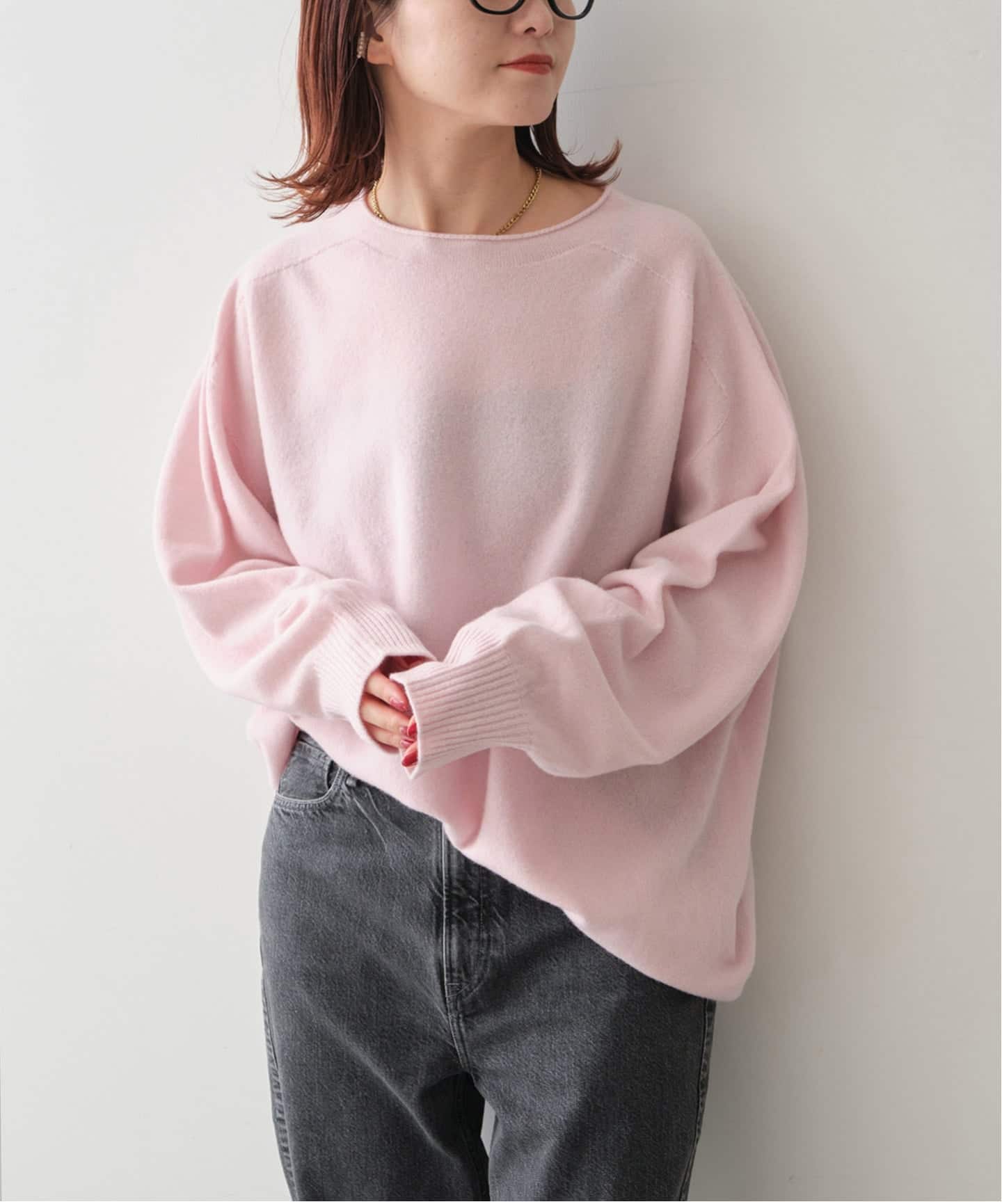 DEUXIEME CLASSE - spick&amp;span ピンクニット 2024SS Spick & Span ピンク ニット ルーズシルエット - メルカリ