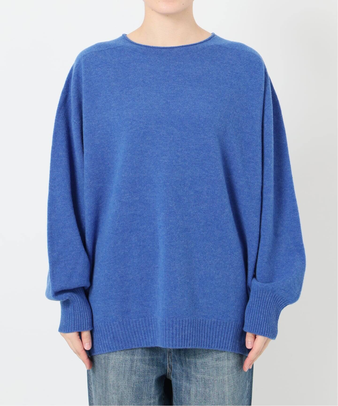 追加》CHESSルーズボートネックプルオーバー（ニット／セーター