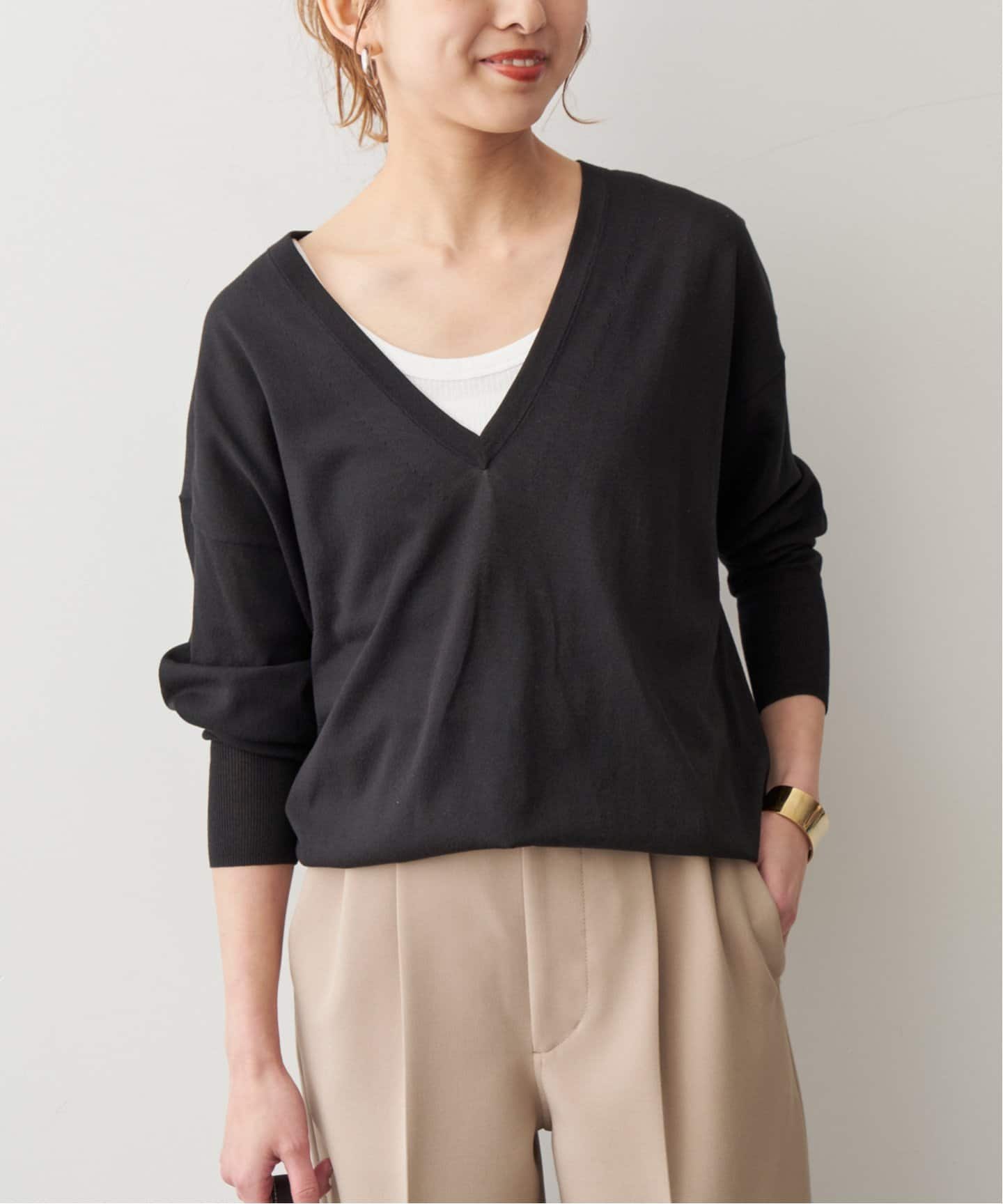 【新品未使用品❗️】　SKI KNIT COMME CA ISM｜ニット&裏シャギーハーフジップ | Rakuten