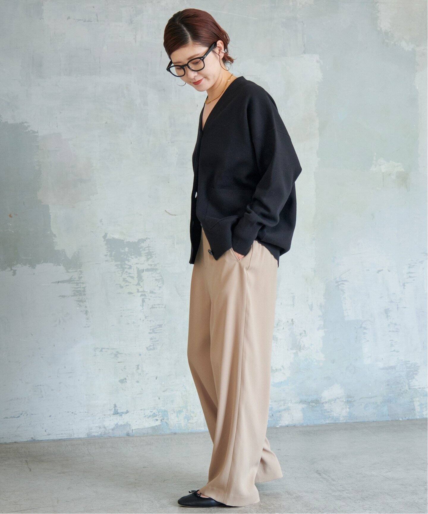 spick&span◆ダブルフェイスカーディガン　ダブルジャガード　カーディガン Spick & Span｜≪WEB+一部店舗限定追加≫ダブルジャガード