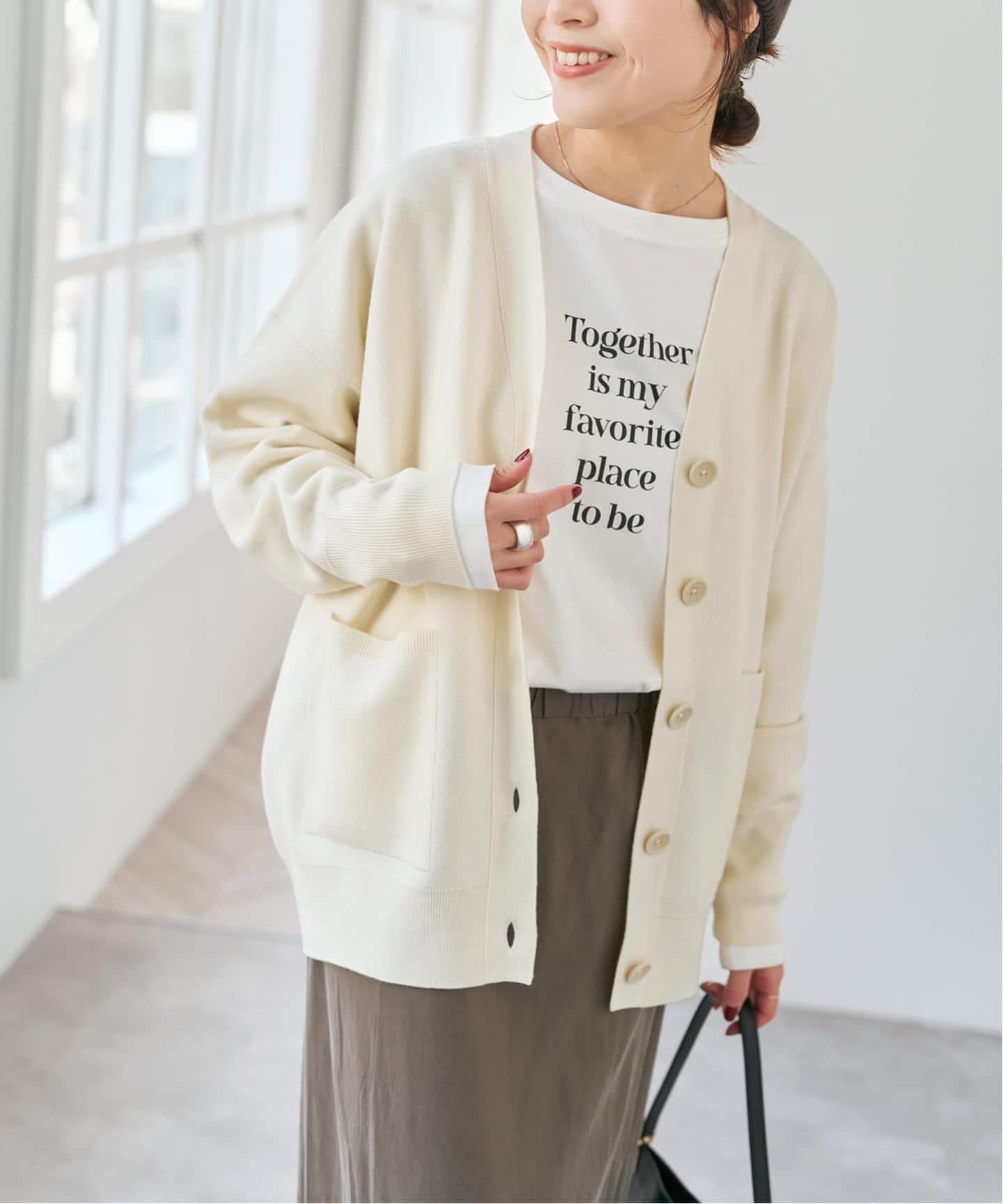 週末限定値下げ❣️新品Spick and Spanダブルジャガード ビッグカーデ Spick & Span（スピックアンドスパン）の「≪追加≫ダブル