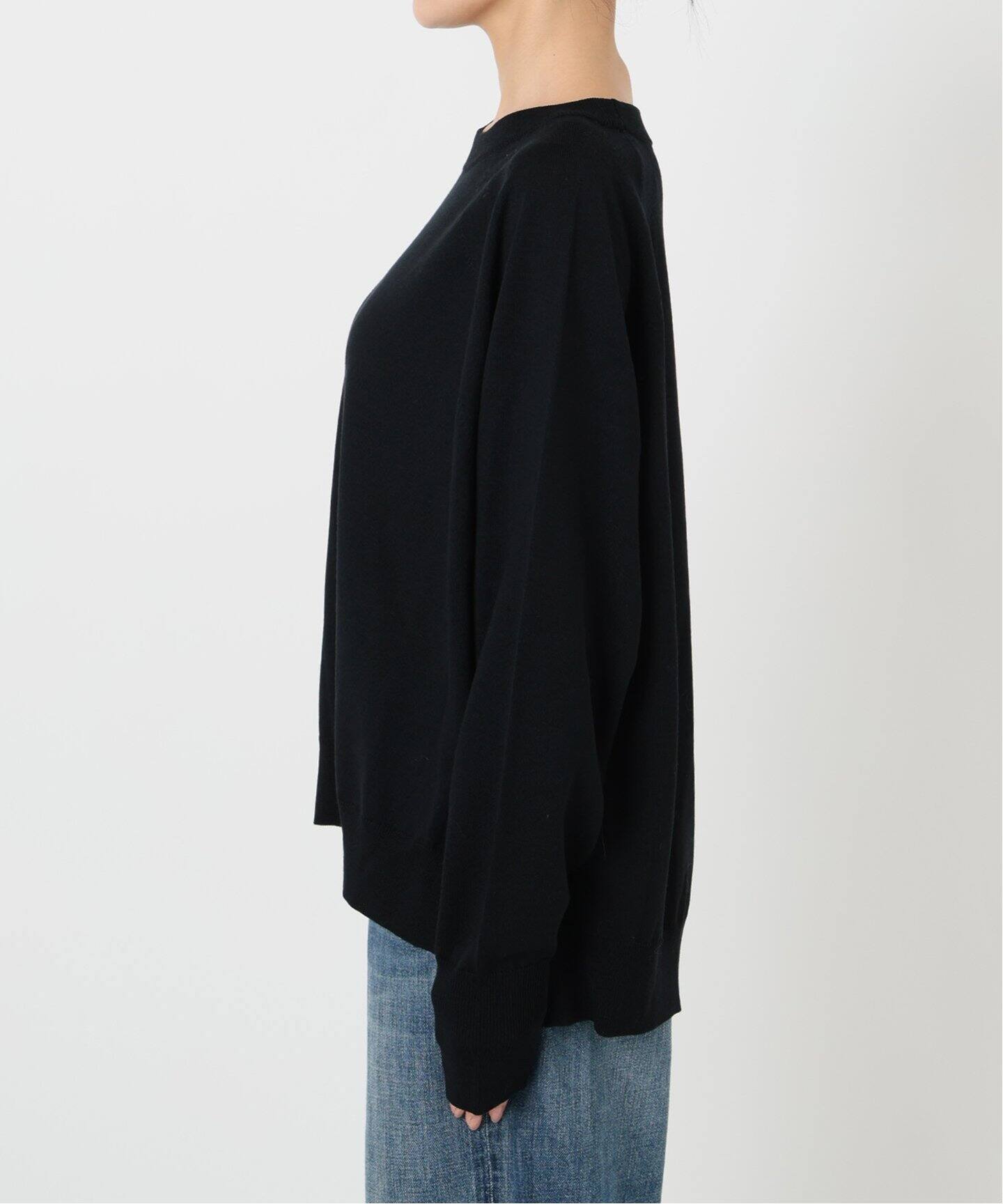 ウォッシャブルラグランスリーブプルオーバー（ニット／セーター