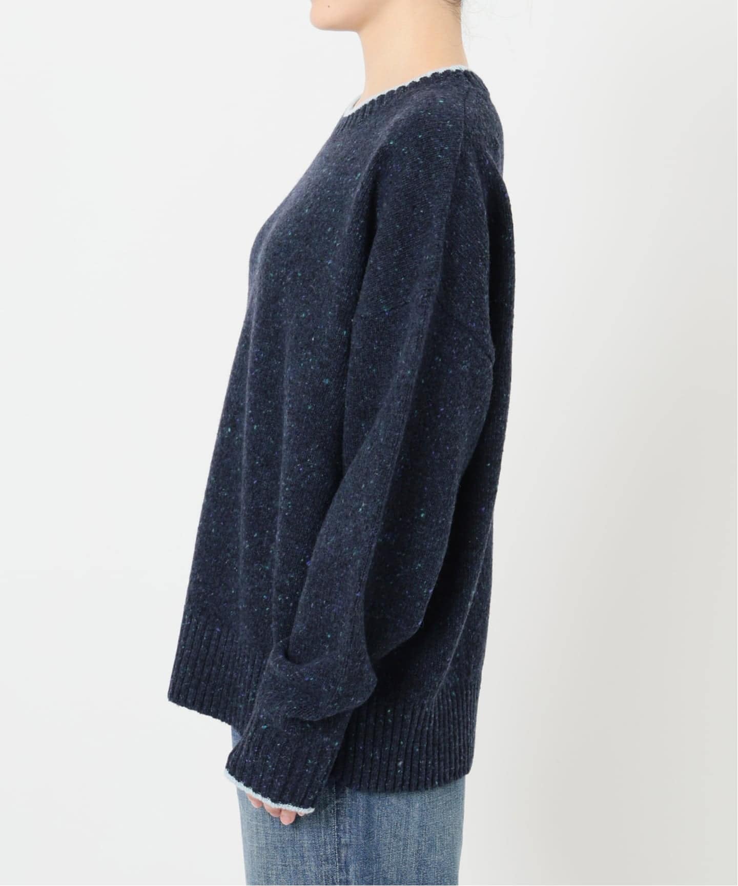 WEB限定 / 追加2予約》ロゴインターシャニット（ニット／セーター