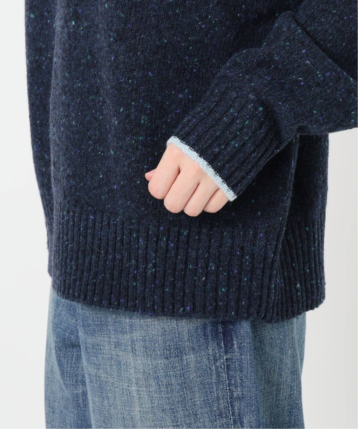 d*n様 Spick and Span 24AW ロゴ インターシャニット WEB限定追加予約2》ロゴインターシャニット（ニット／セーター