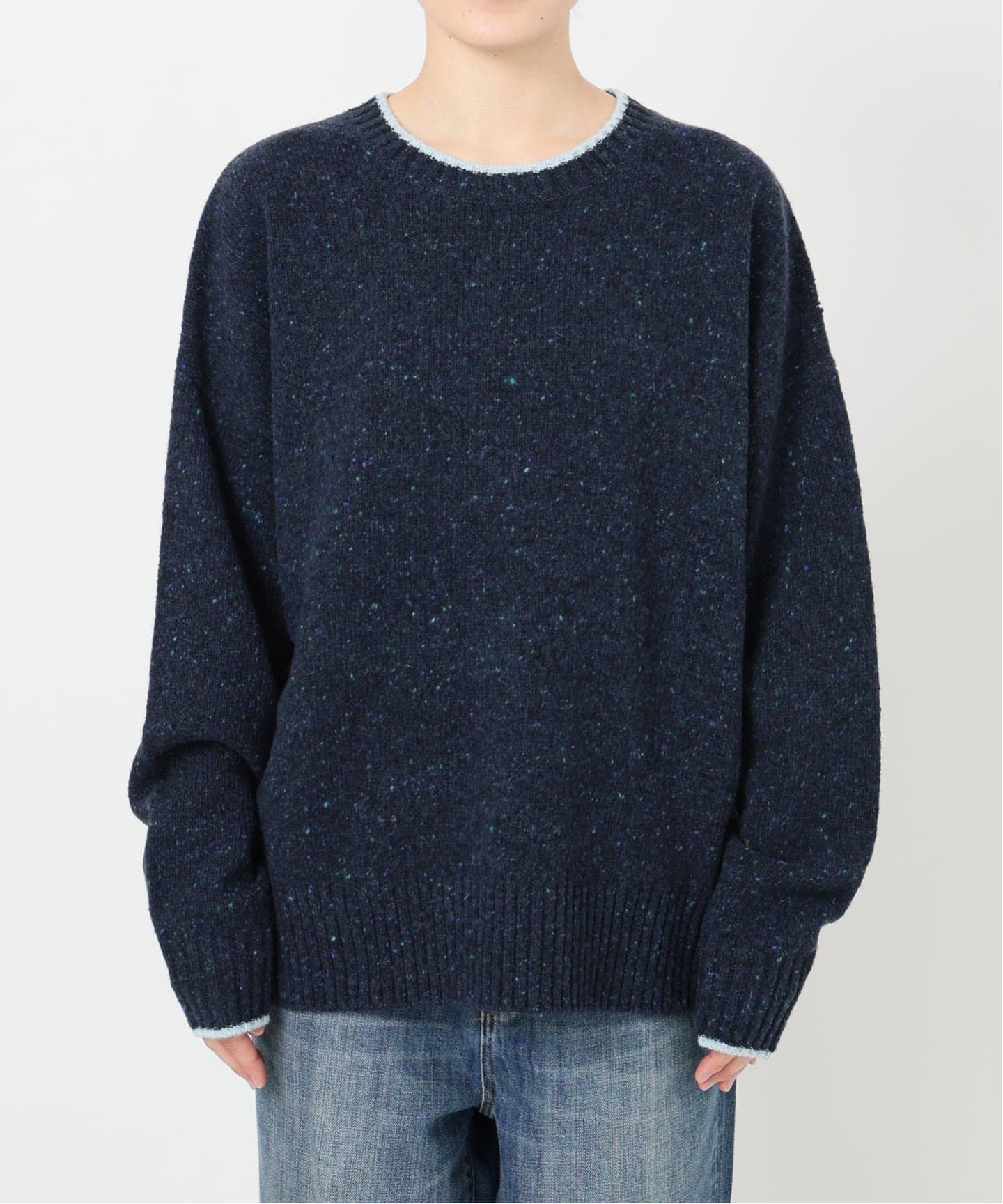 d*n様 Spick and Span 24AW ロゴ インターシャニット 2度着用 Spick and Span ロゴインターシャニット - メルカリ