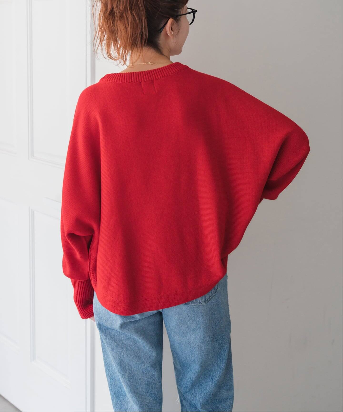 WEB限定追加》手洗い可 / バルキーヤーンドルマンロング