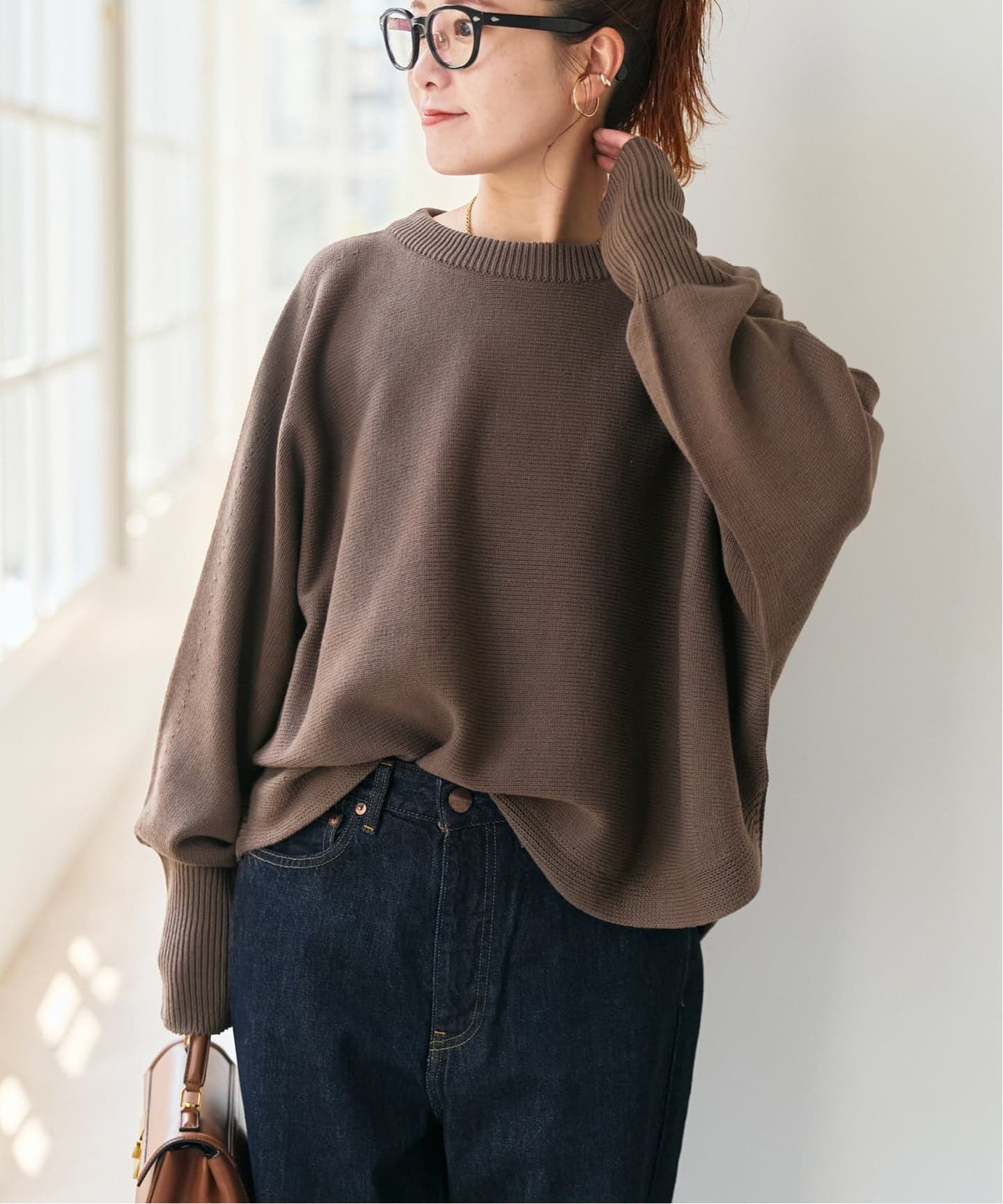 【ミニピン トイマン イタグレ ウィペット】スモーキーソフトリブニット Spick & Span｜《WEB限定追加》手洗い可 / バルキーヤーン