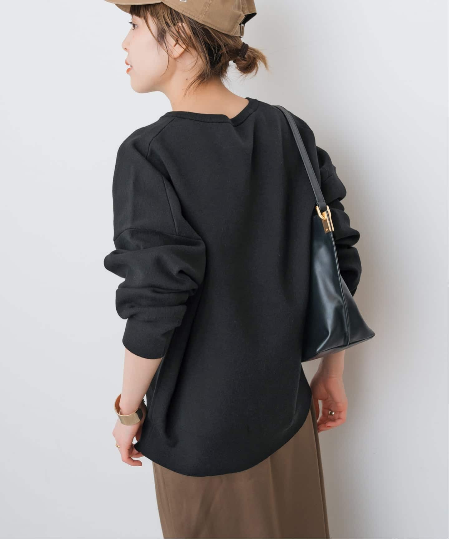 週末値下げ　未使用　SpickandSpanバルキーヤーンルーズニット ウォッシャブルPEバルキーヤーンルーズニット（ニット／セーター