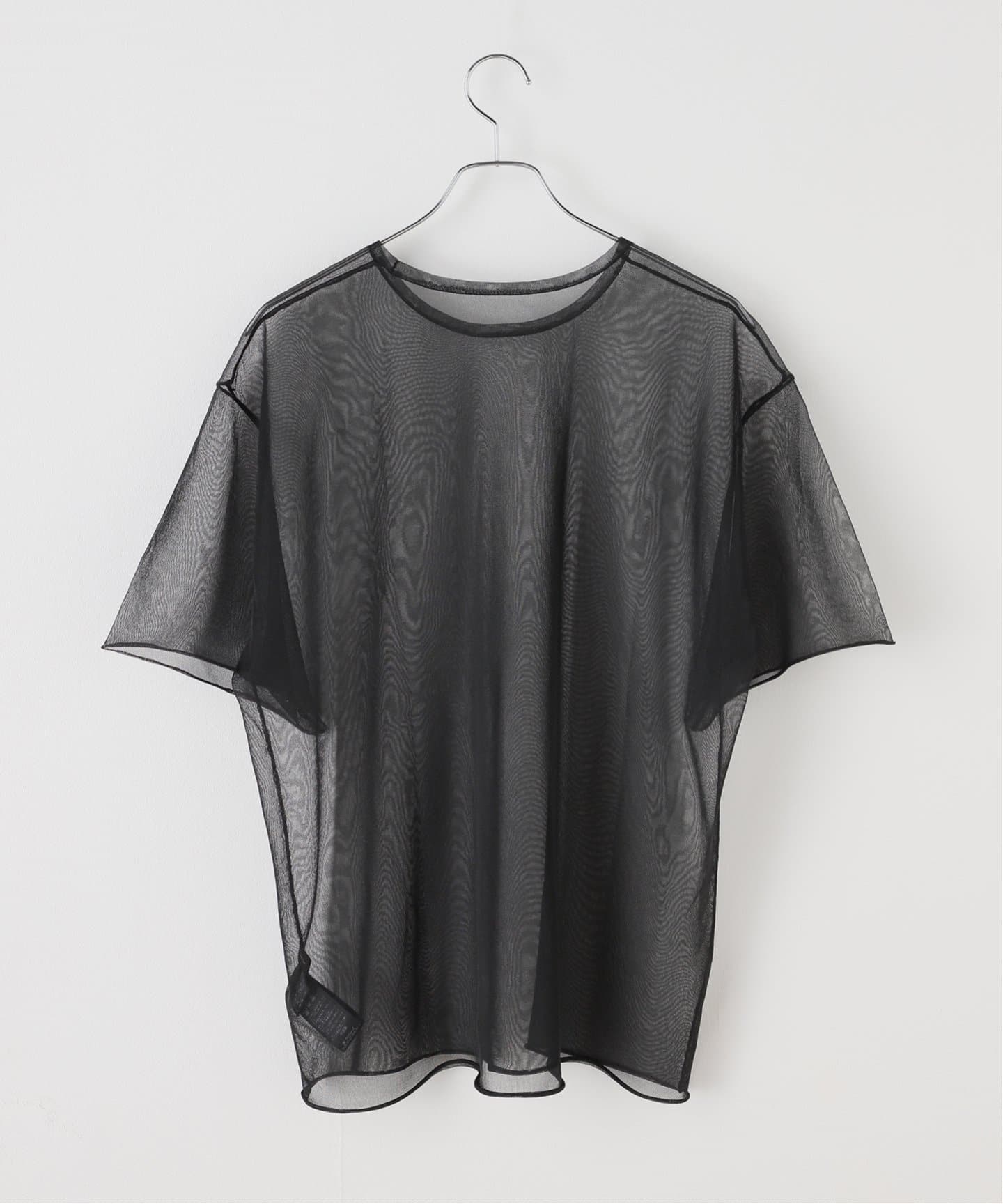 手洗い可 / シアーニットビッグTシャツ（ニット／セーター）｜Spick