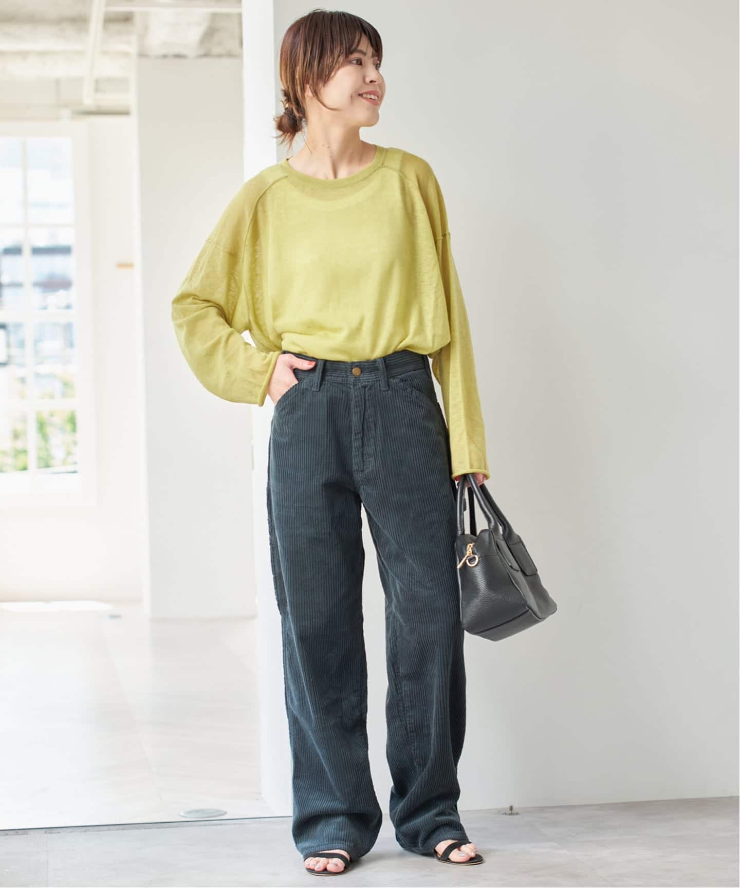 シェアースピリット ウールフリースパーカープルオーバー グレー