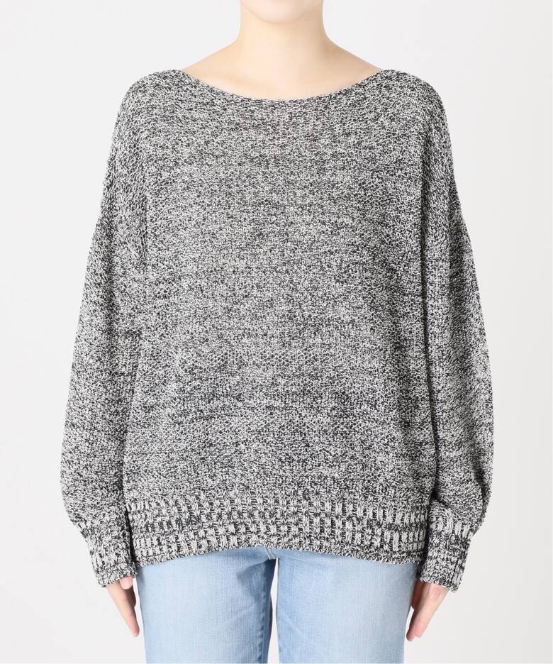 ペーパーヤーン2WAYルーズプルオーバー（ニット／セーター）｜Spick  