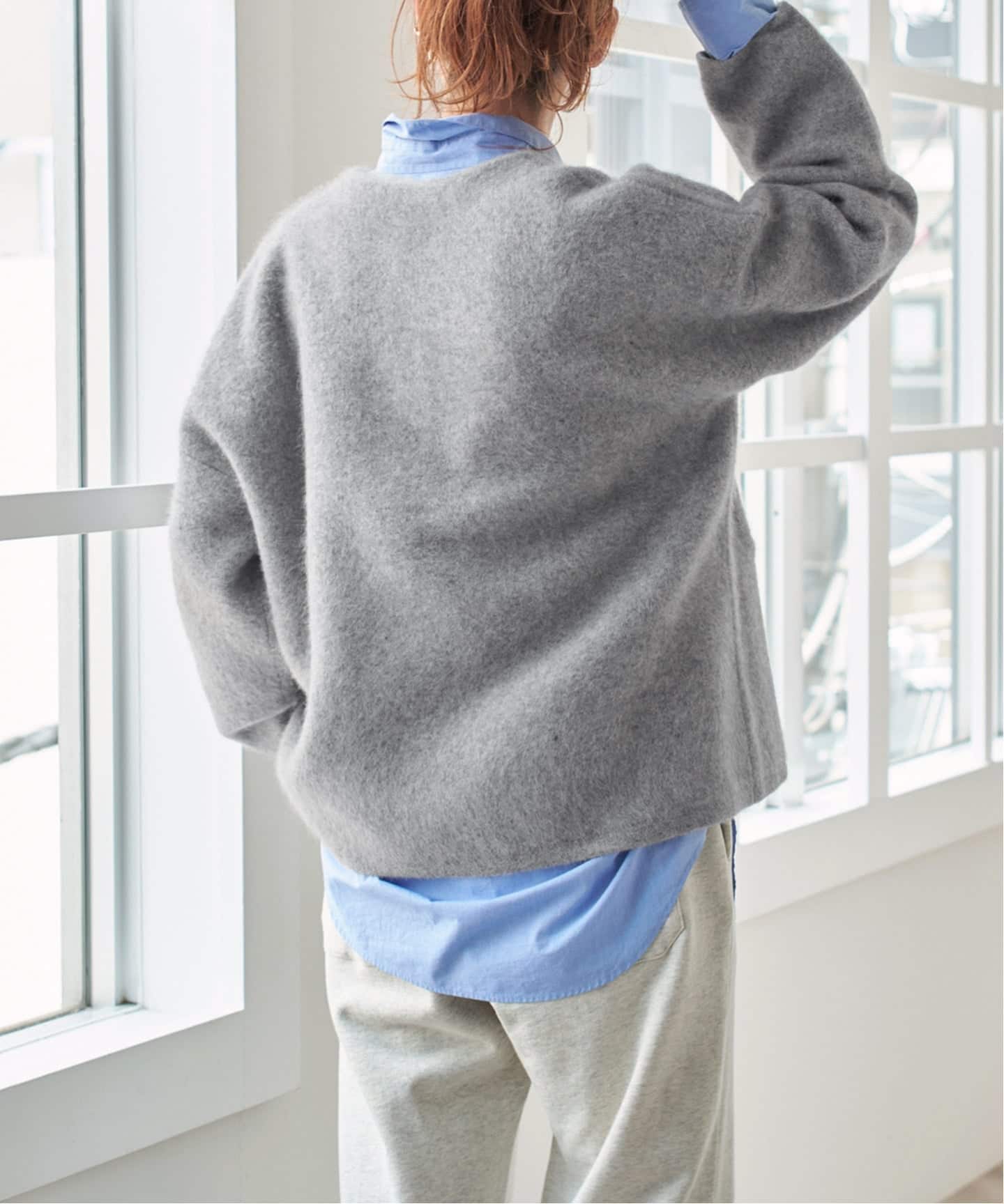 ウールフォックスニットジャケット（カーディガン）｜Spick and Span