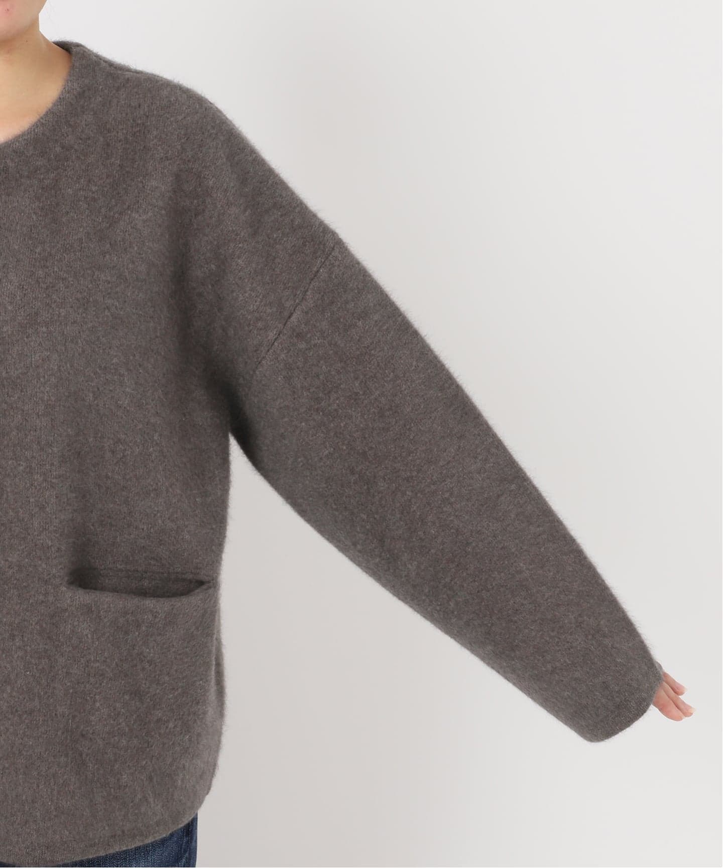 ウールフォックスニットジャケット（カーディガン）｜Spick and Span