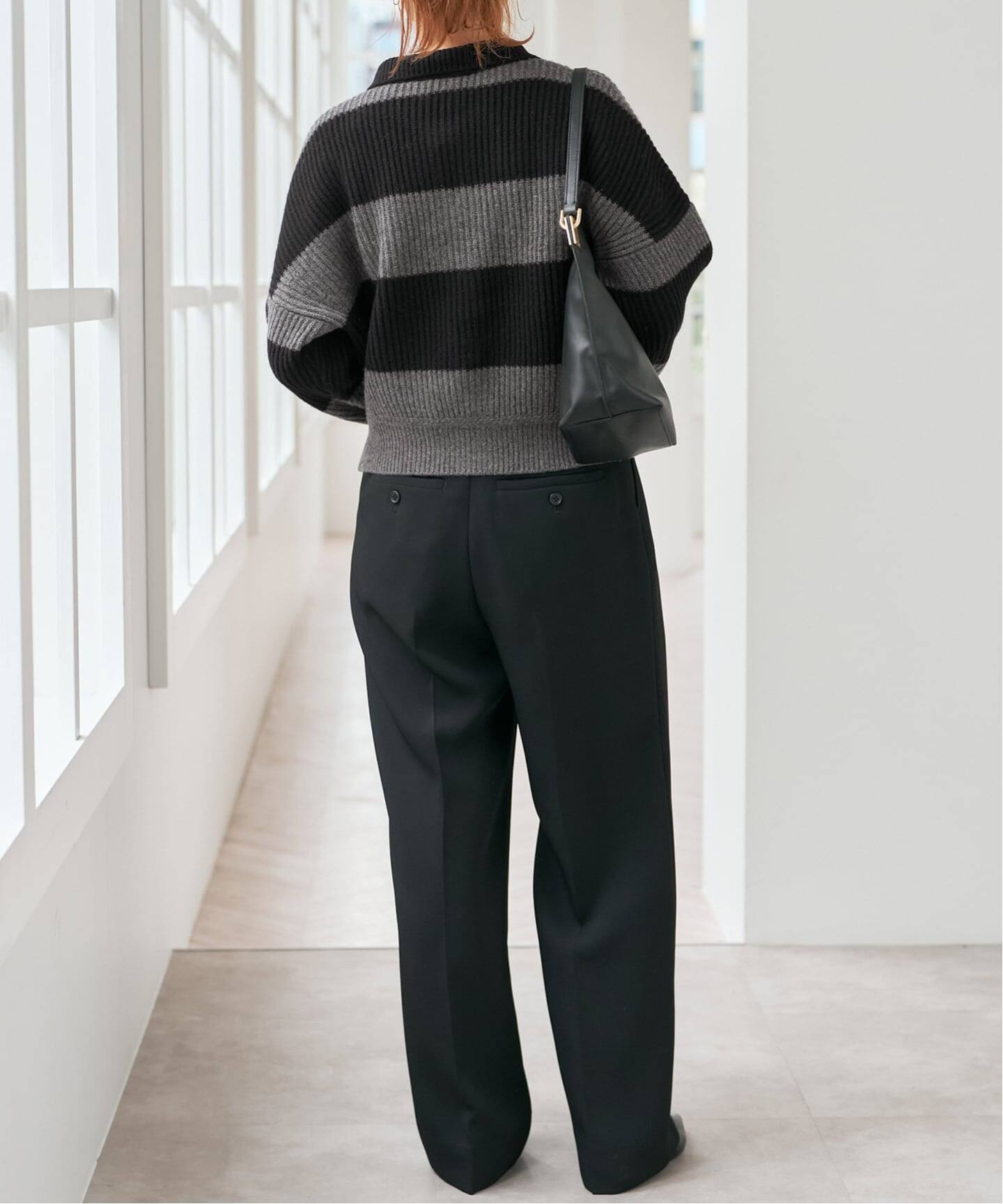 ラガーボーダーニットカーディガン（カーディガン）｜Spick and Span