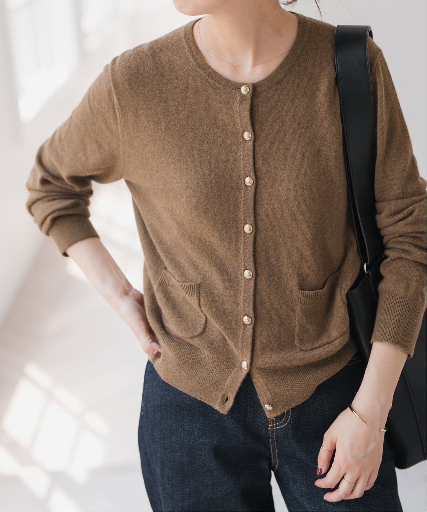 VIS/Wコンパクトニットカーディガン（カーディガン）｜Spick and Span