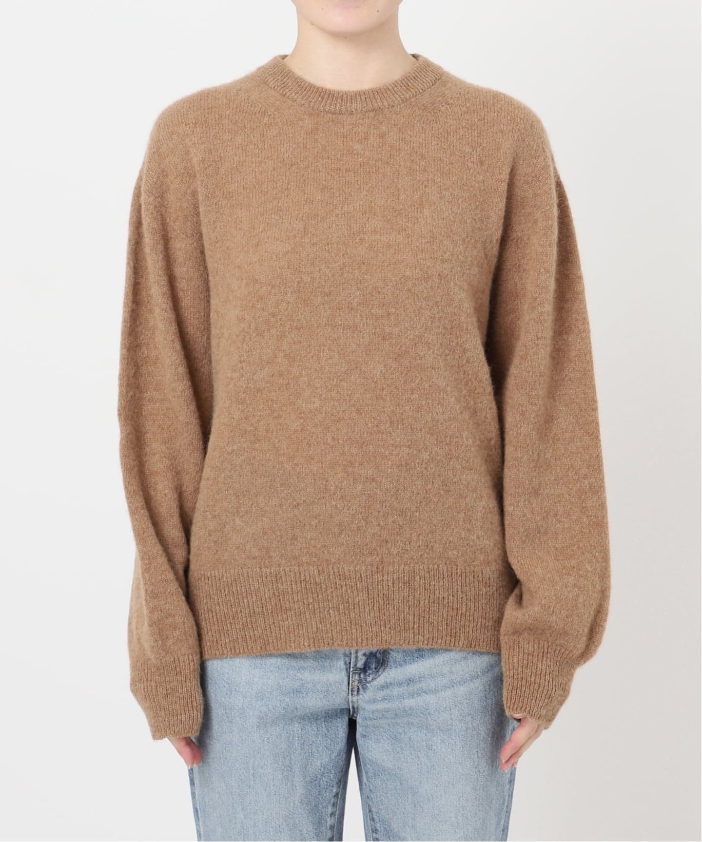 予約》BABY ALPACAクルーニット（ニット／セーター）｜Spick and