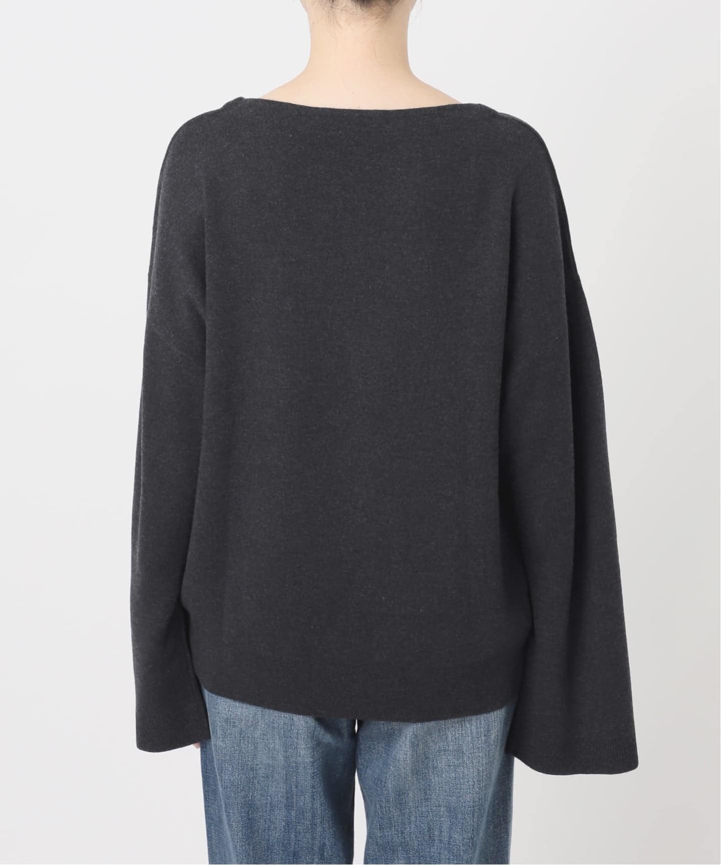 手洗い可》スムースボートネックニット（ニット／セーター）｜Spick