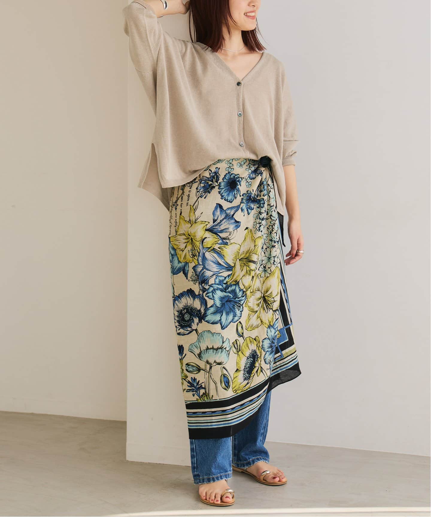 ギマコットンオーバーサイズカーディガン（カーディガン）｜Spick and