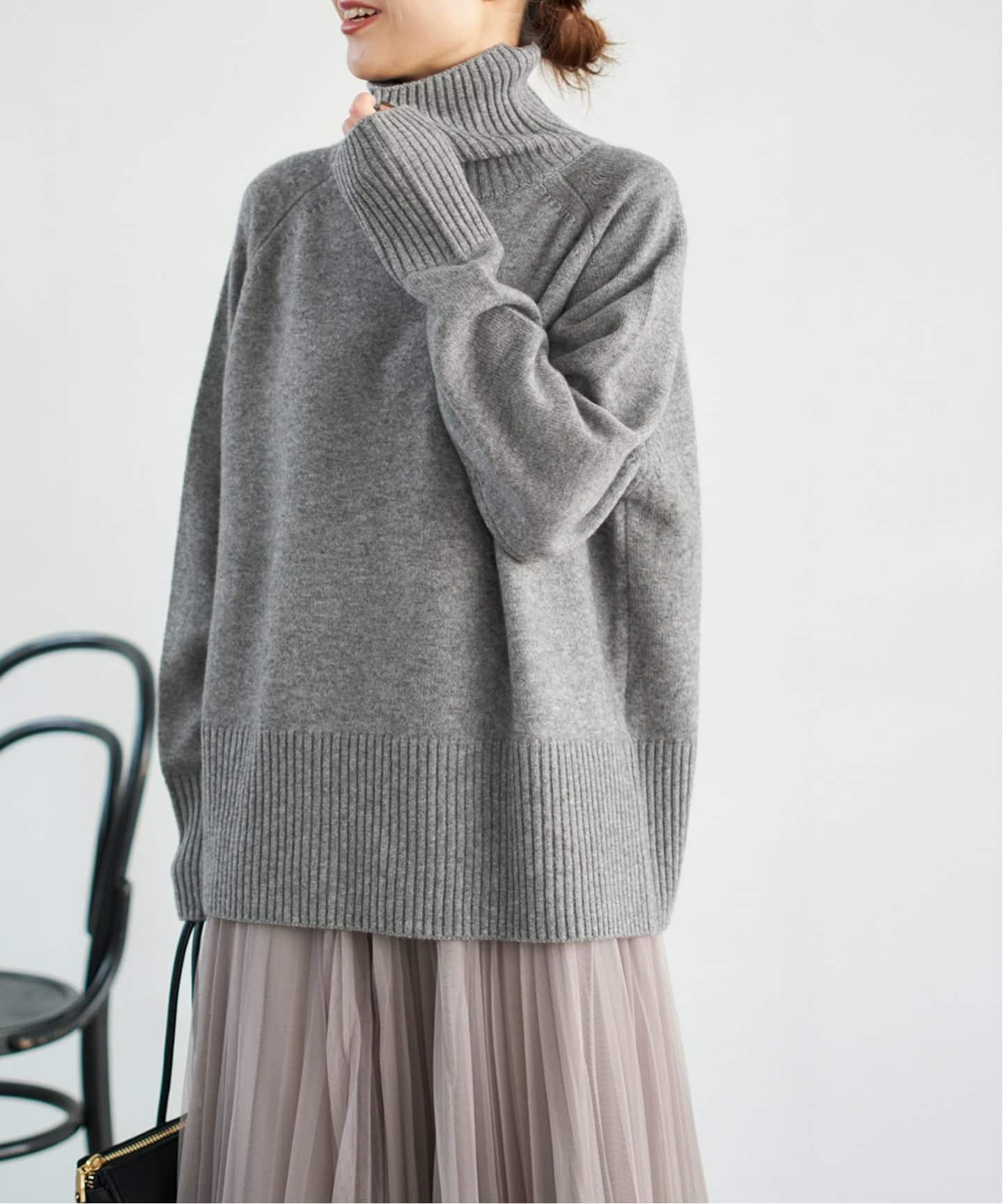 Spick and Span タートルニット　お買い得です！ Spick＆Span（スピック アンド スパン） ニット セーター 「WEB限定