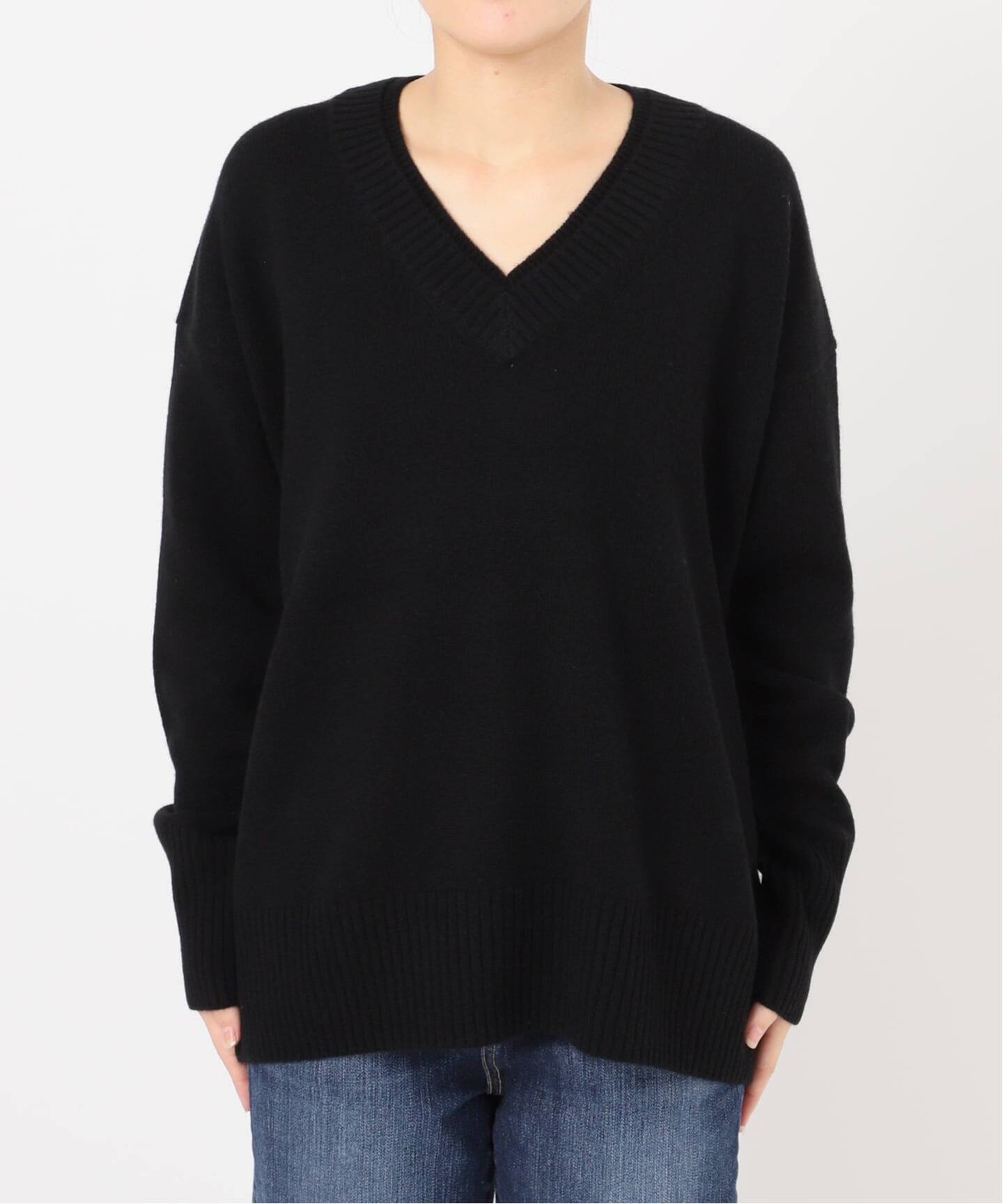 ウールカシミヤ Vネックニット（ニット／セーター）｜Spick and Span