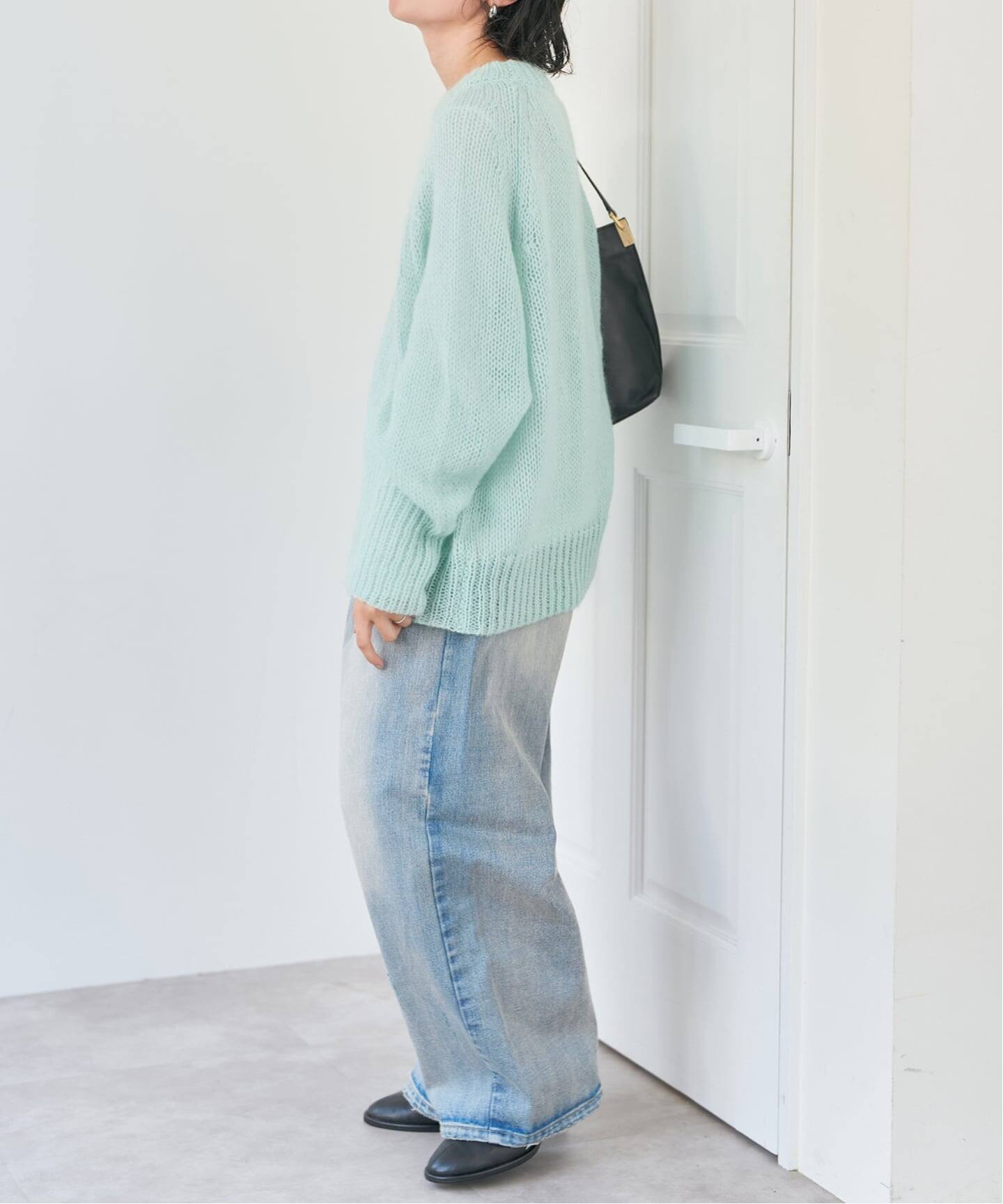 モヘヤ混ルーズニット（ニット／セーター）｜Spick and Span（スピック