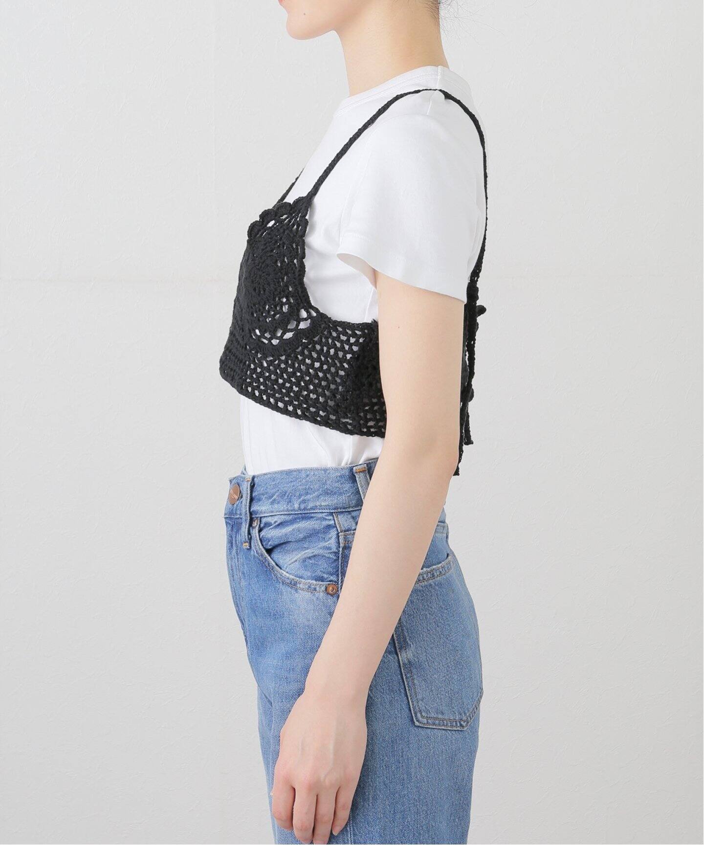 カギ針ニットビスチェ（その他トップス）｜Spick and Span