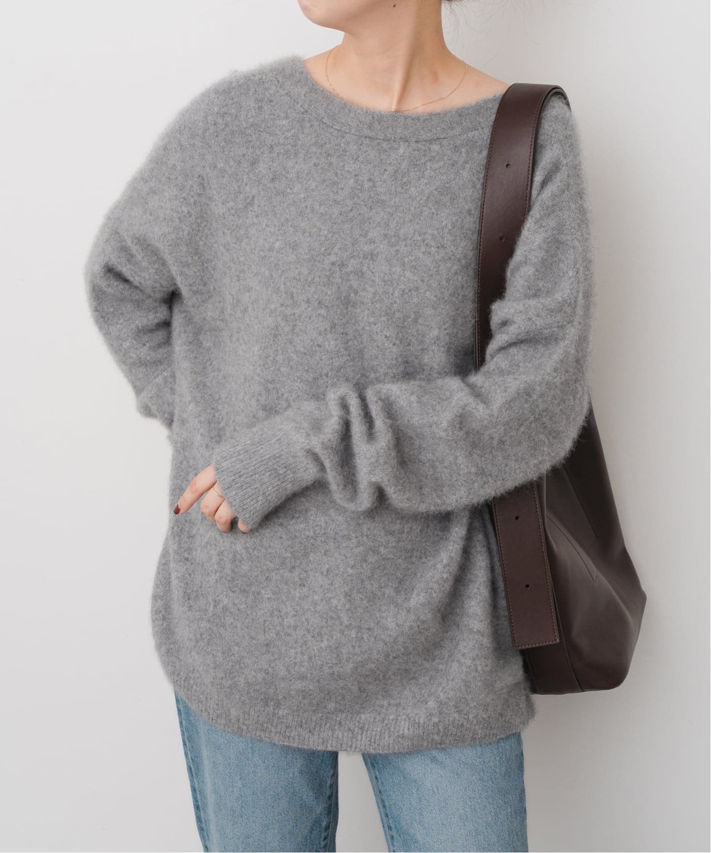 Spick & Span 2024AW完売品フォックスカシミアMIXプルオーバー Knit Selection 今すぐ着られる！愛しの相棒ニット｜Spick