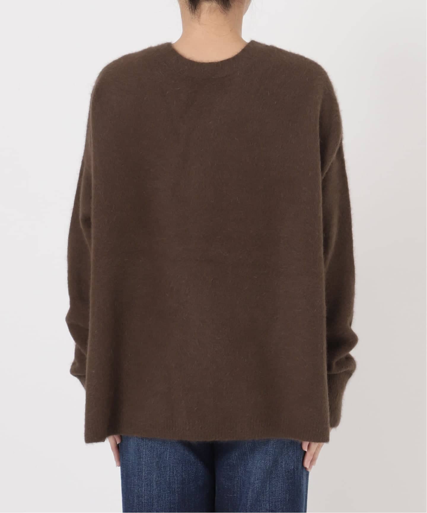 スピックアンドスパン⭐︎ フォックスウールミックス2WAYカーディガン セール】フォックスウールミックス2WAYカーディガン（カーディガン