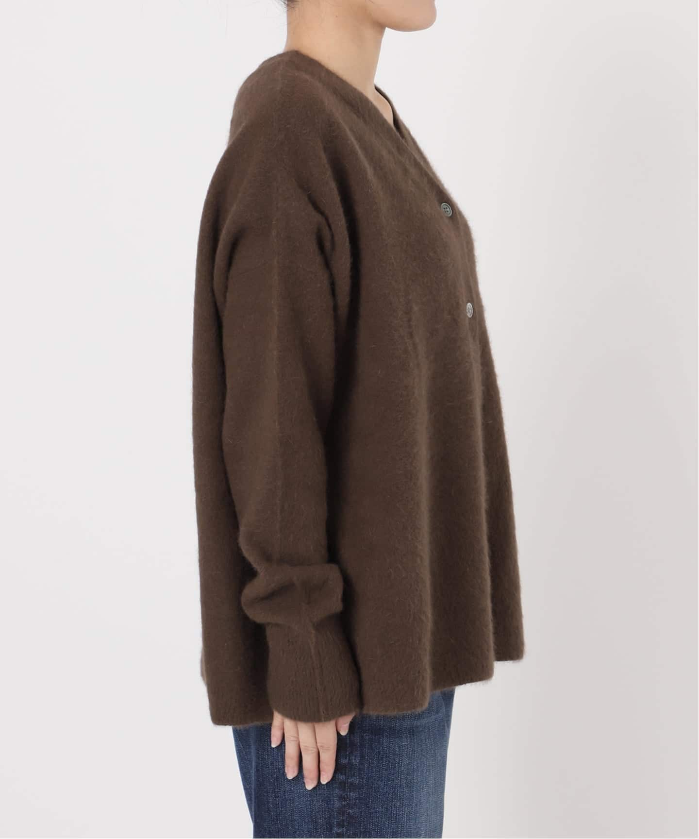 フォックスウールミックス2WAYカーディガン（カーディガン）｜Spick