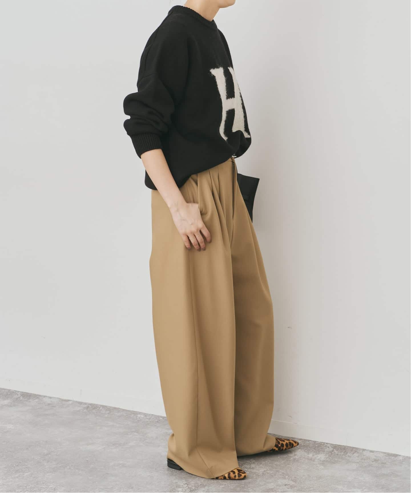 リングロゴインターシャニット（ニット／セーター）｜Spick and Span