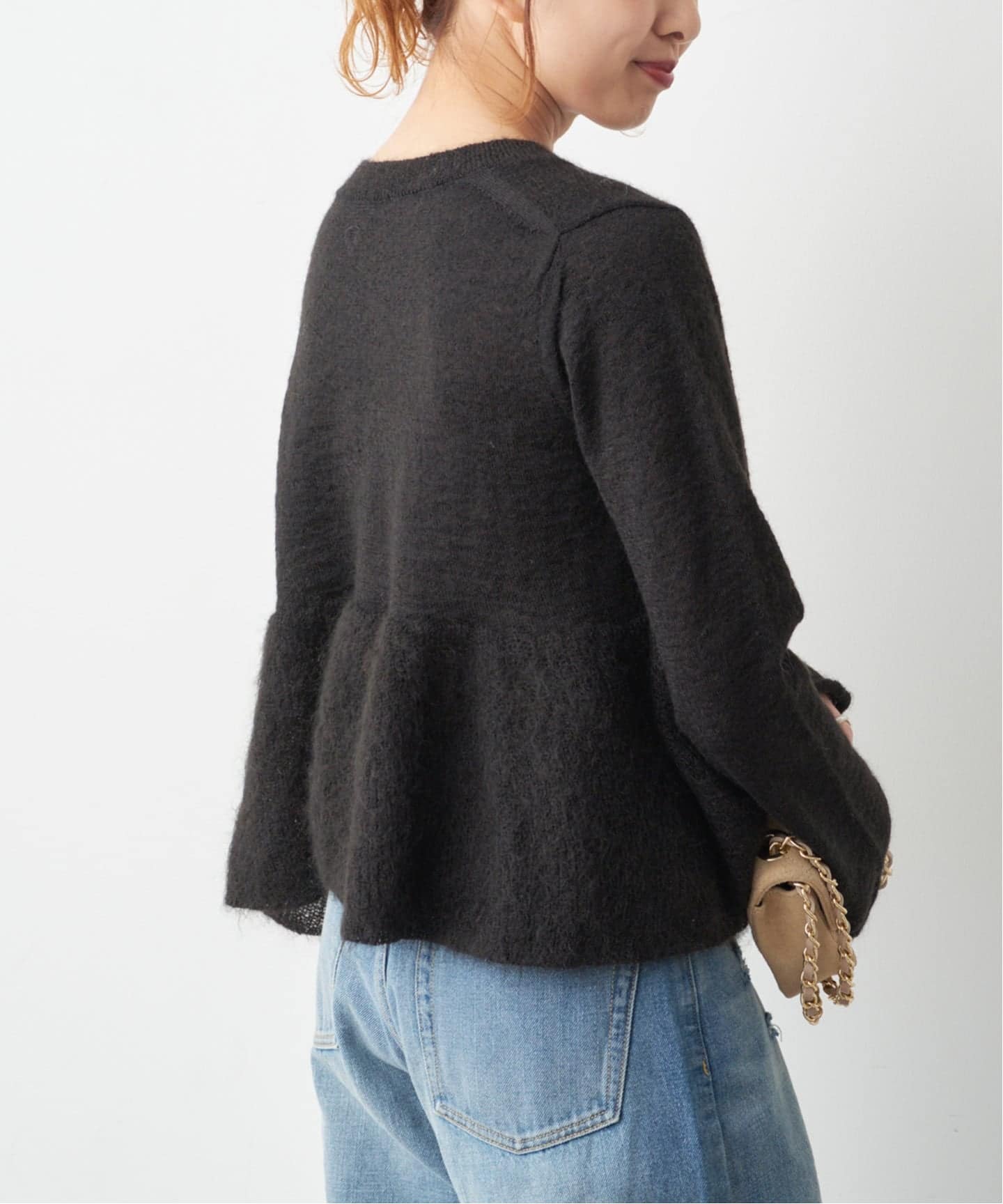 ma_sa　スラックス&ペプラムニット イージーケア】ペプラムニット(トップス)｜CAST:(キャスト コロン)の