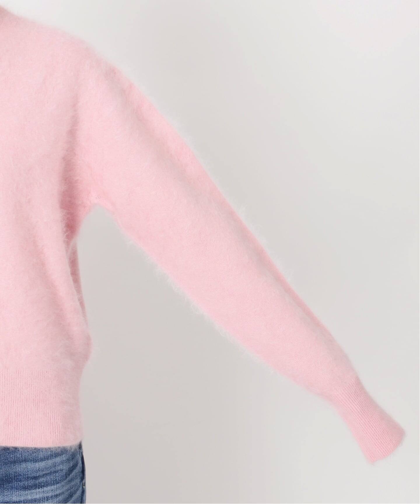 ファーカシミヤクルーネックプルオーバー（ニット／セーター）｜Spick