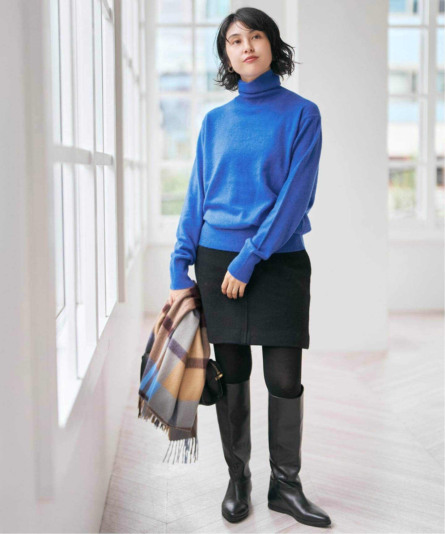 カシミヤタートルニットプルオーバー（ニット／セーター）｜Spick and