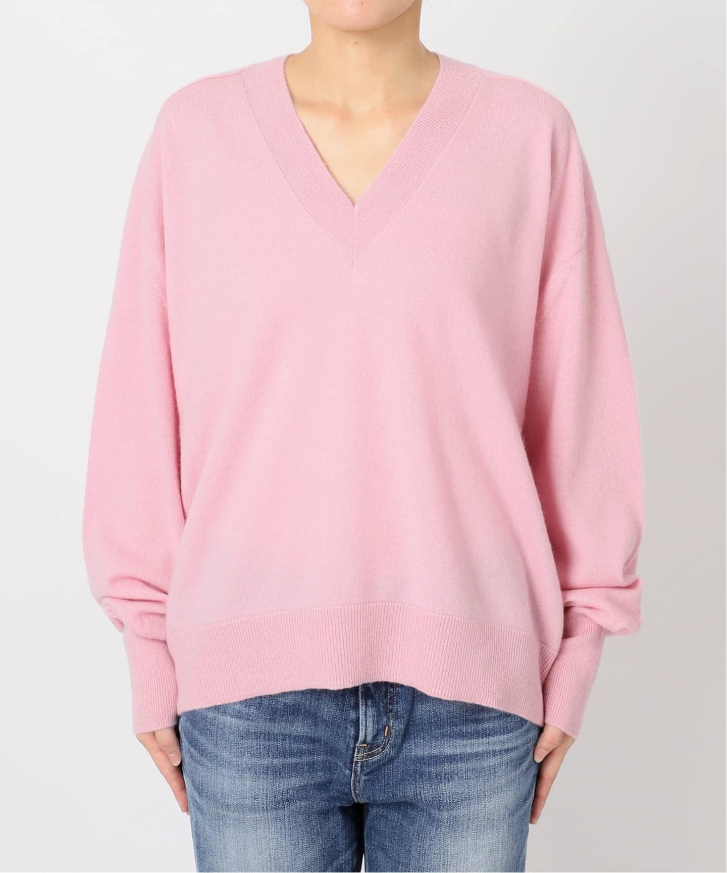 カシミヤVネックプルオーバー（ニット／セーター）｜Spick and Span