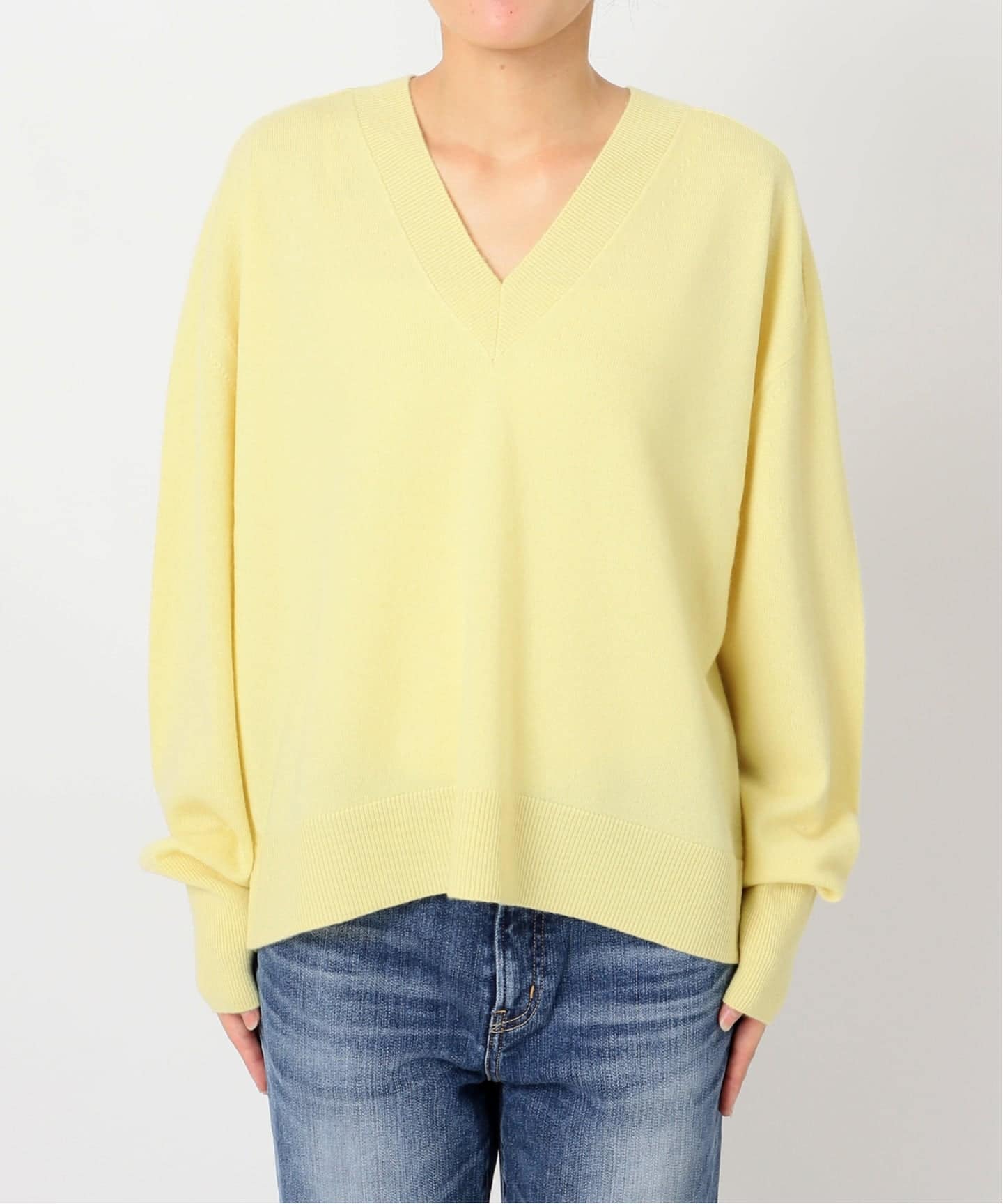 カシミヤVネックプルオーバー（ニット／セーター）｜Spick and Span
