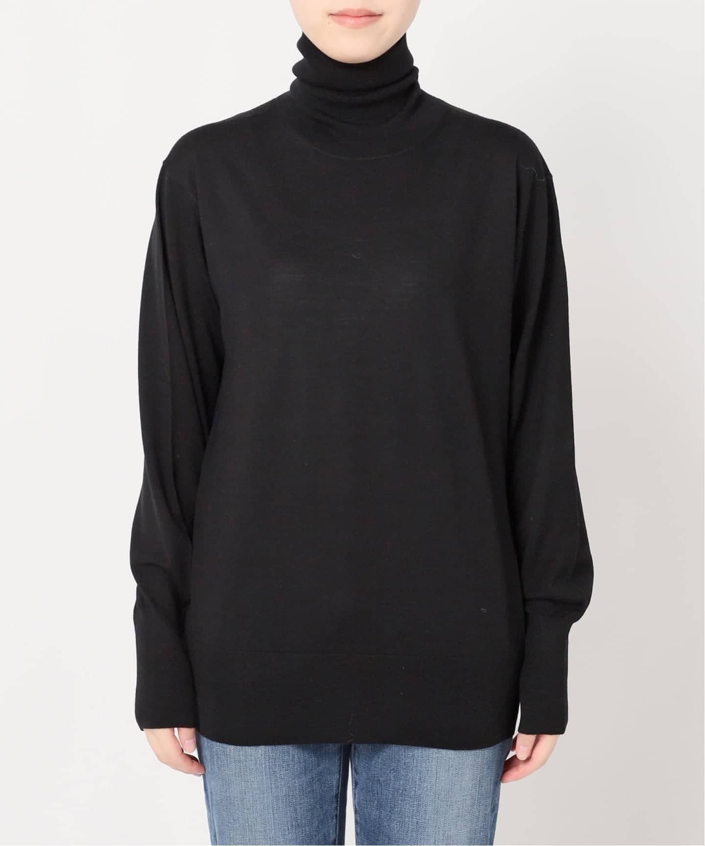 【未使用品】spick&span  18Gタートルネックプルオーバー 追加予約》18Gタートルネックプルオーバー（ニット／セーター