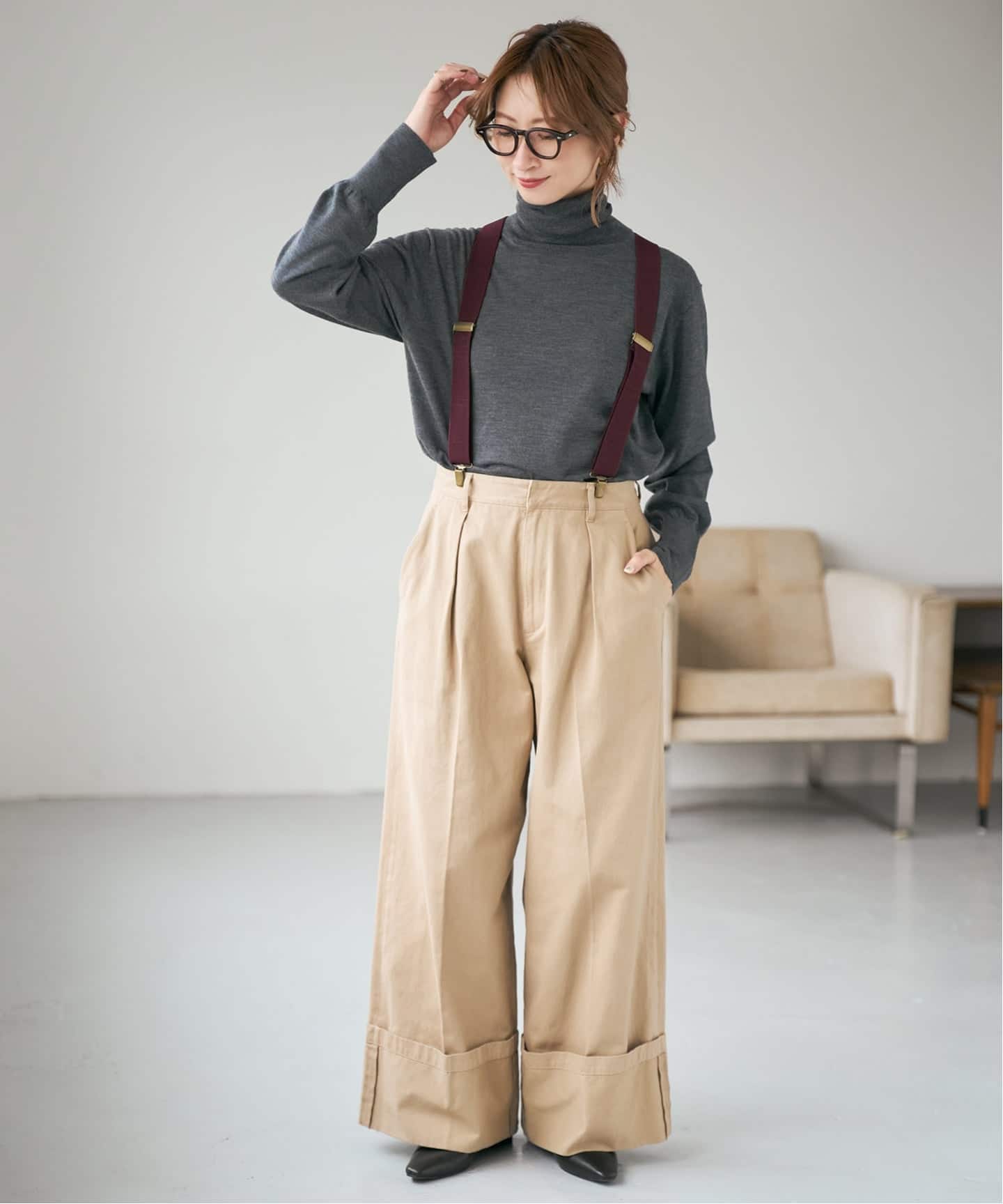 新色有り / 追加2》18Gタートルネックプルオーバー（ニット／セーター