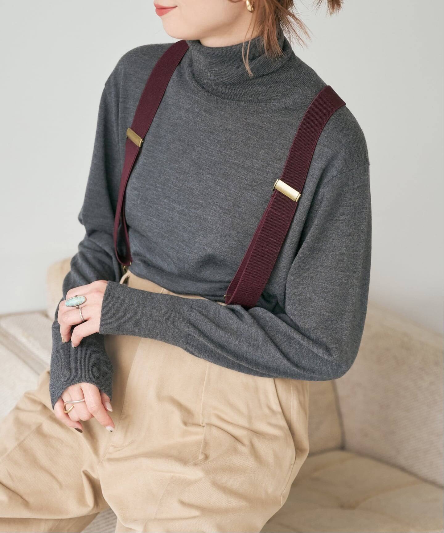 新色有り / 追加2》18Gタートルネックプルオーバー（ニット／セーター