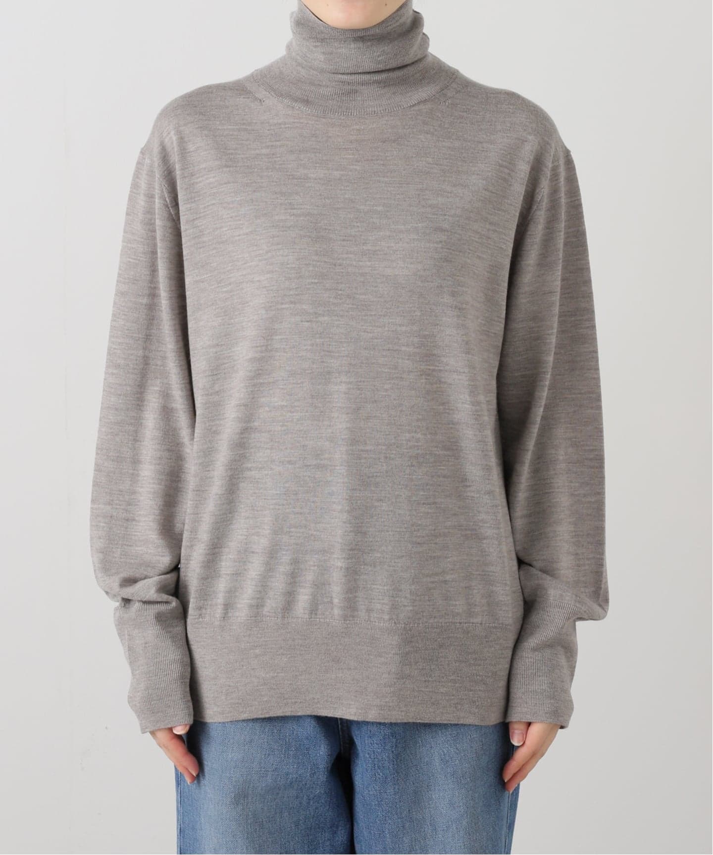 新色有り / 追加2》18Gタートルネックプルオーバー（ニット／セーター