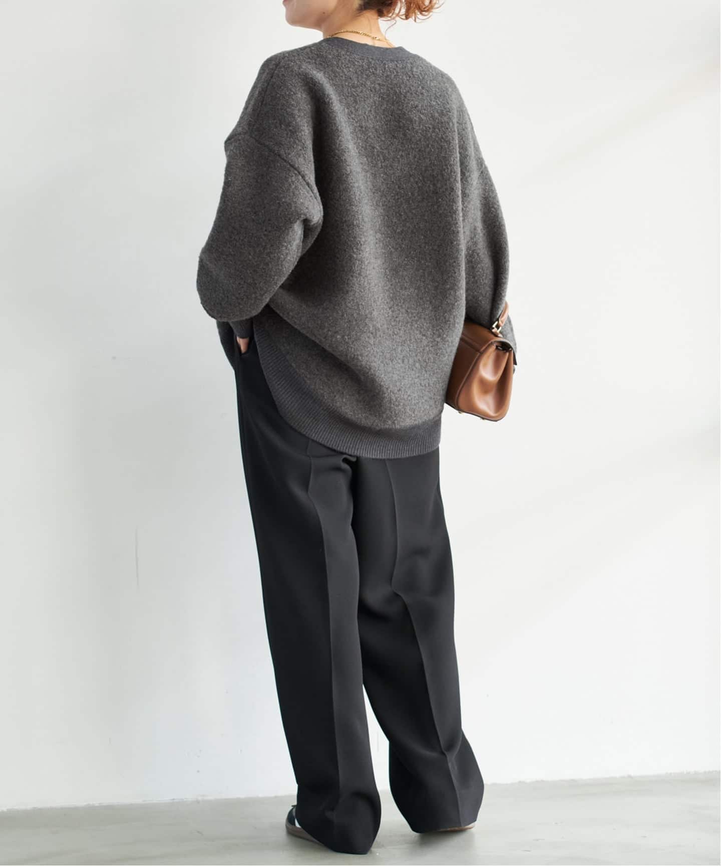 追加》ブークレダブルフェイスカーディガン（カーディガン）｜Spick