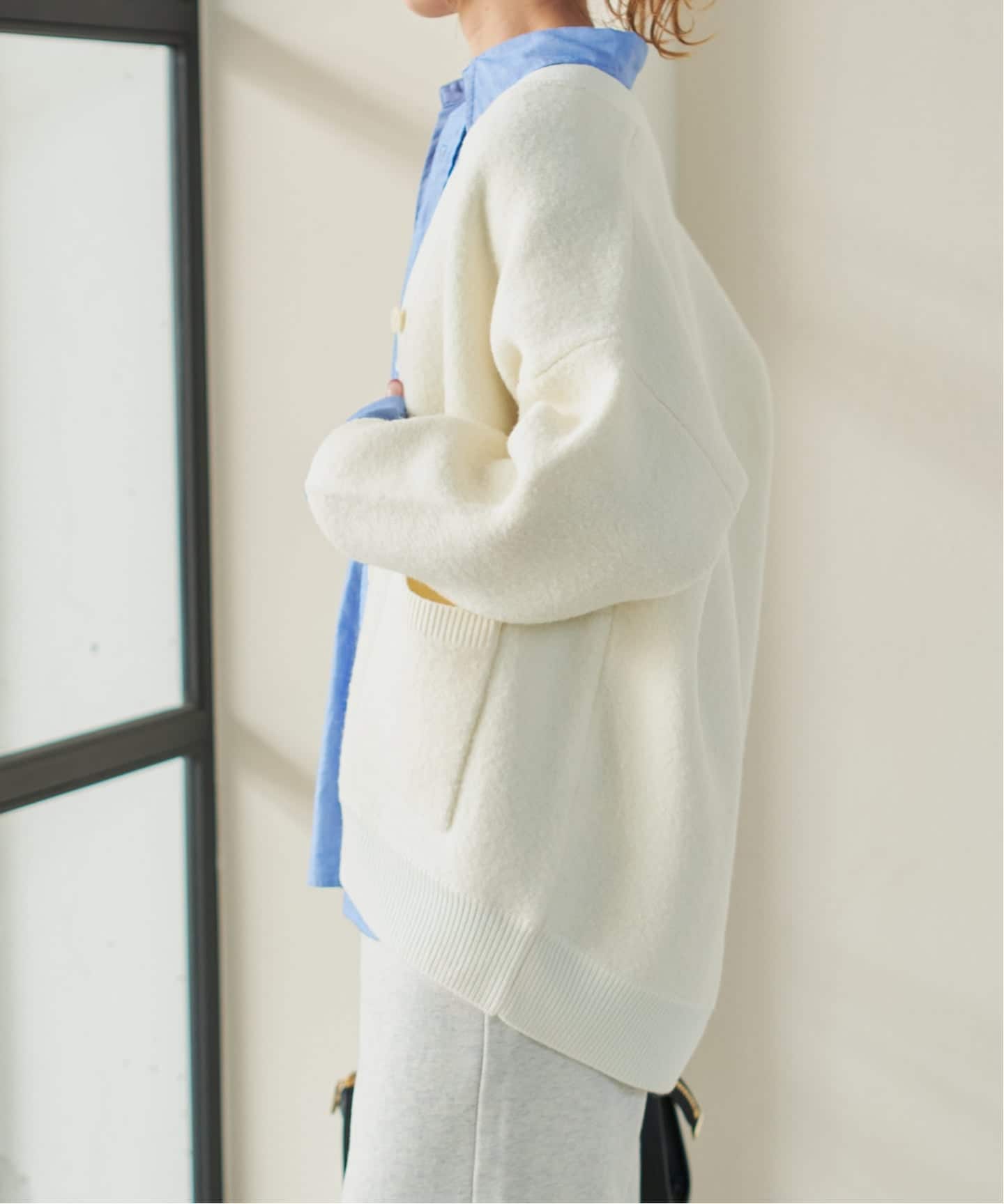 追加》ブークレダブルフェイスカーディガン（カーディガン）｜Spick